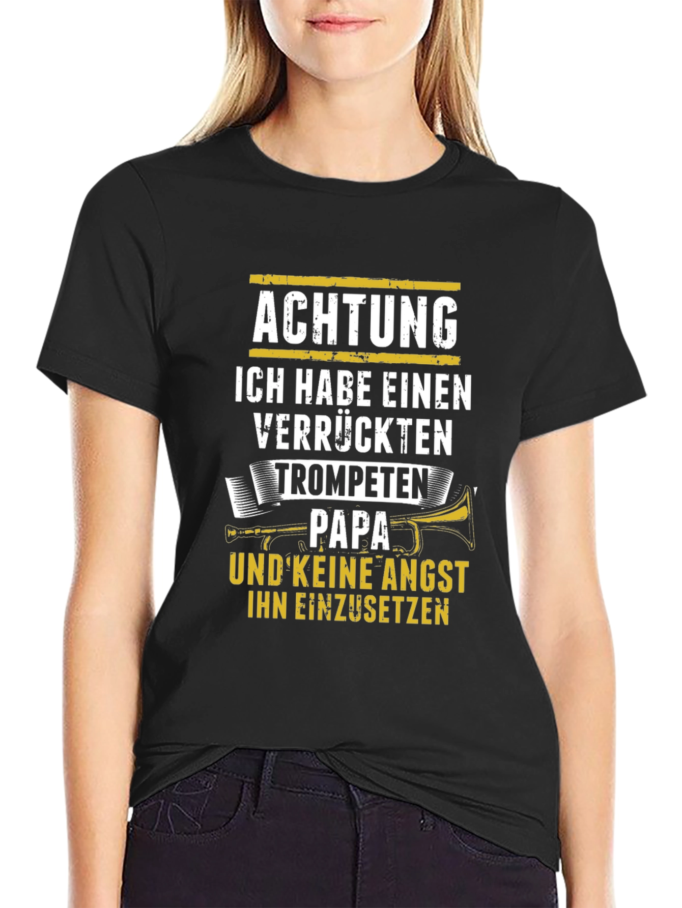 Funny Trumpet Papa T-Shirt