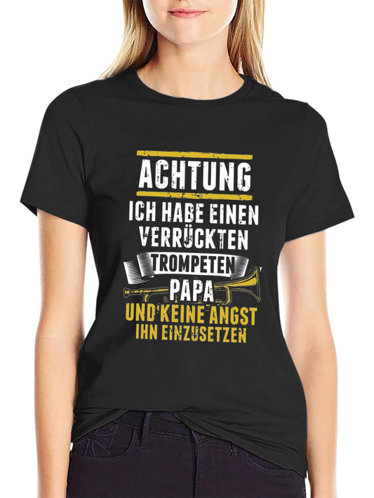 Funny Trumpet Papa T-Shirt