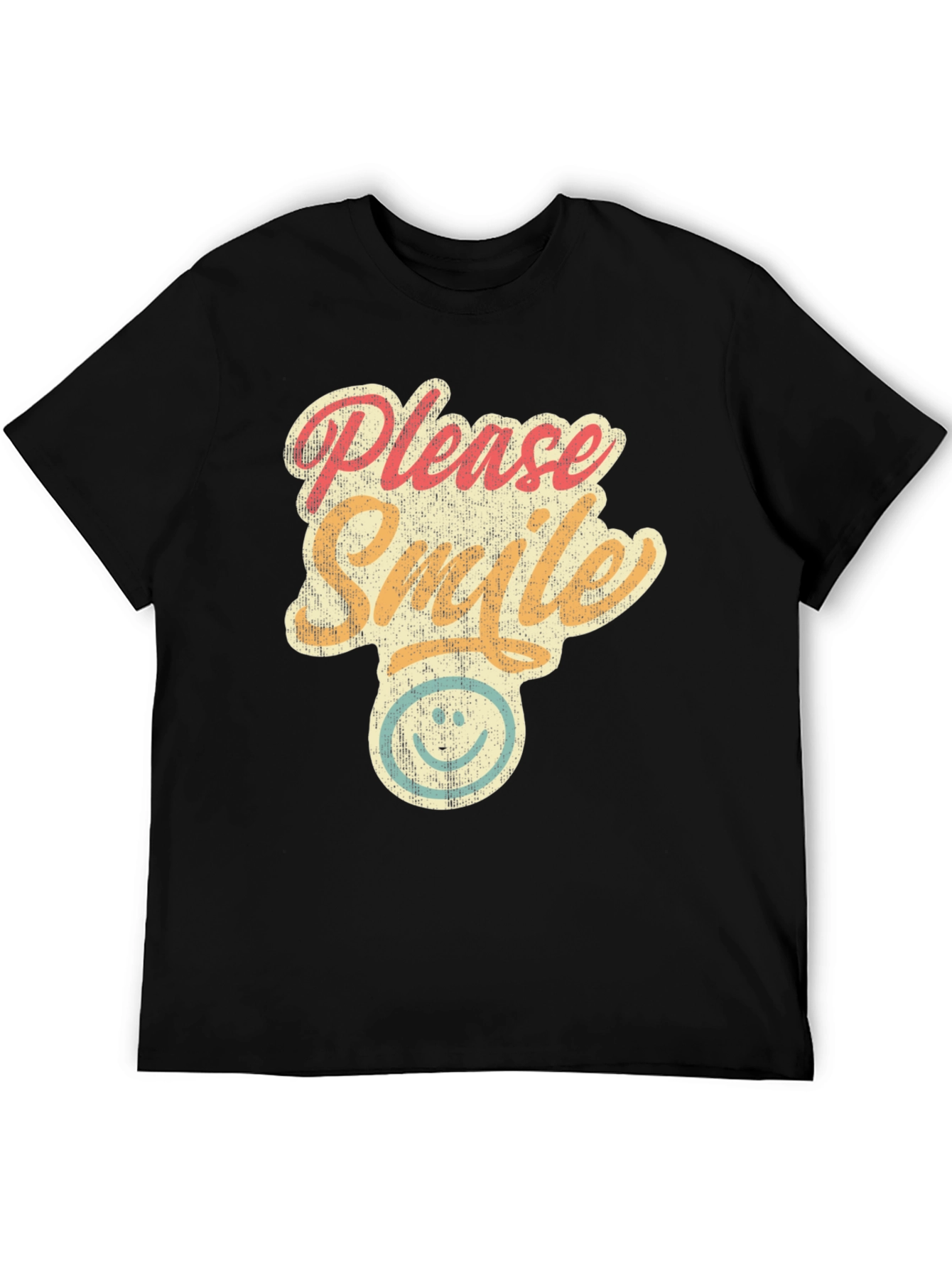 Please Smile Graphic T-Shirt