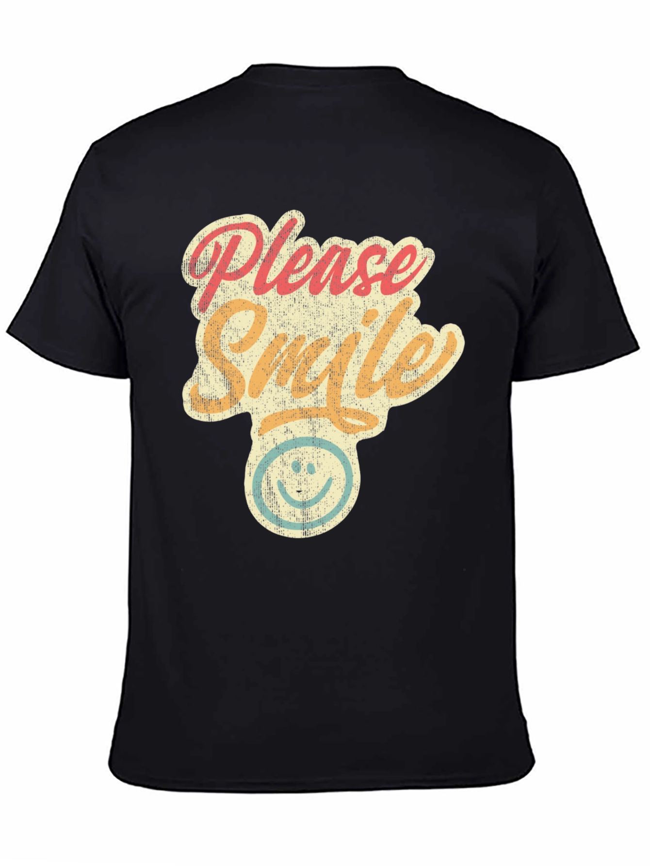 Please Smile Graphic T-Shirt