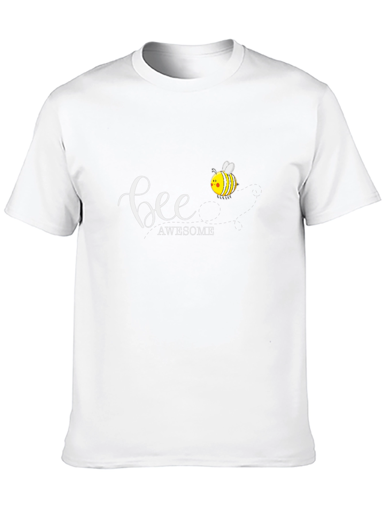 Bee Awesome Graphic T-Shirt - Black Cotton Tee