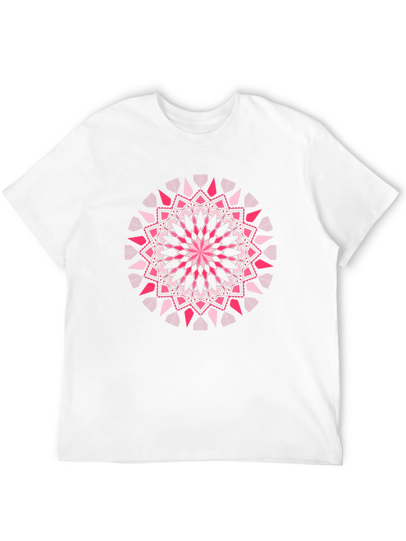 Geometric Mandala Graphic Print T-Shirt