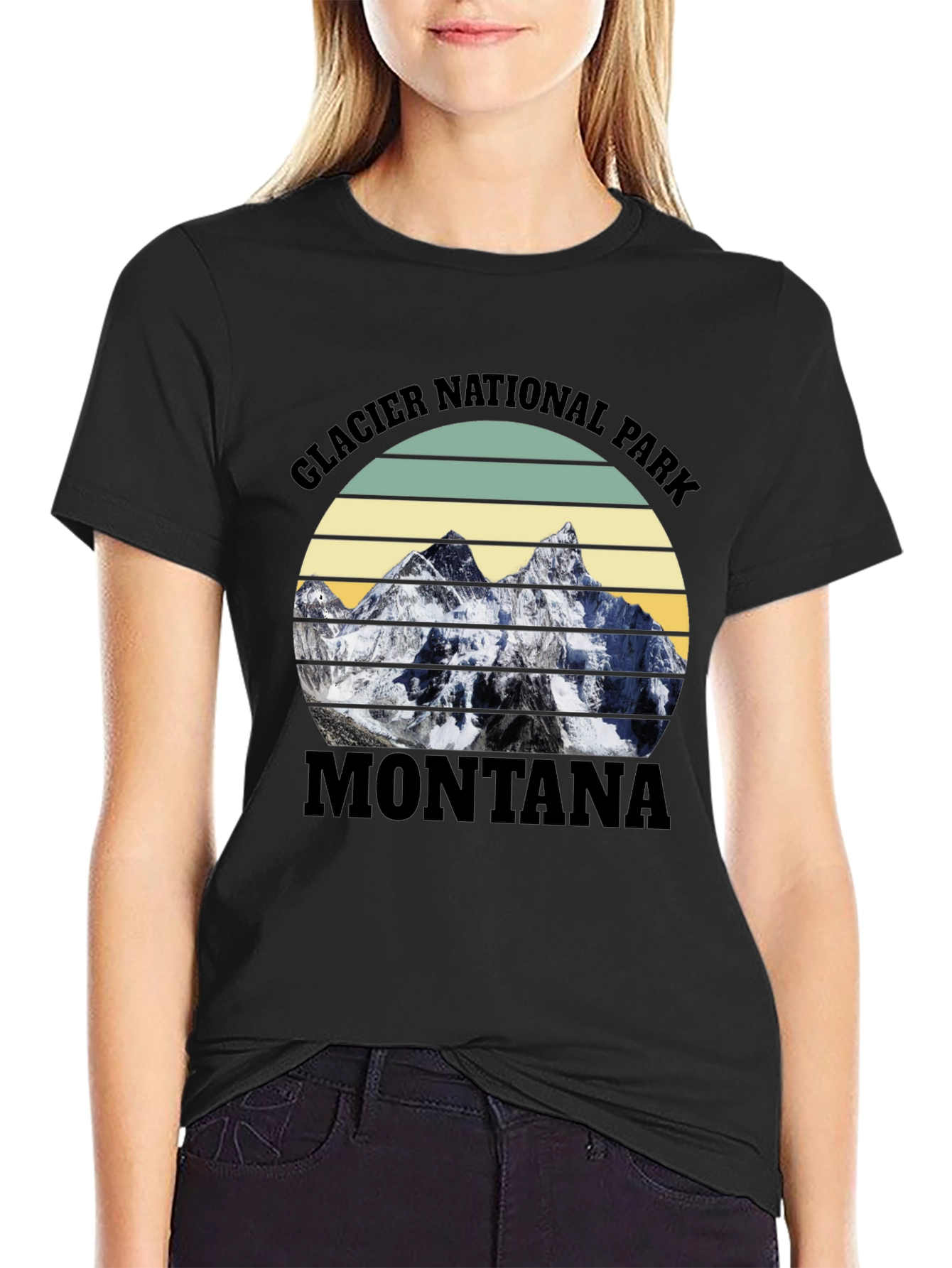 Glacier National Park Montana T-Shirt