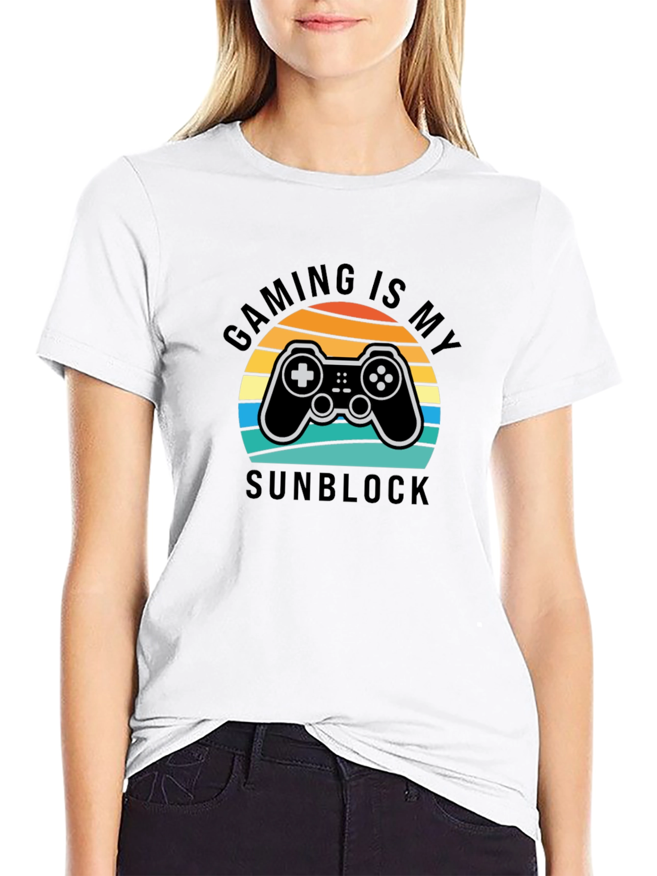 Gaming Is My Sunblock T-Shirt - Gamer Gift