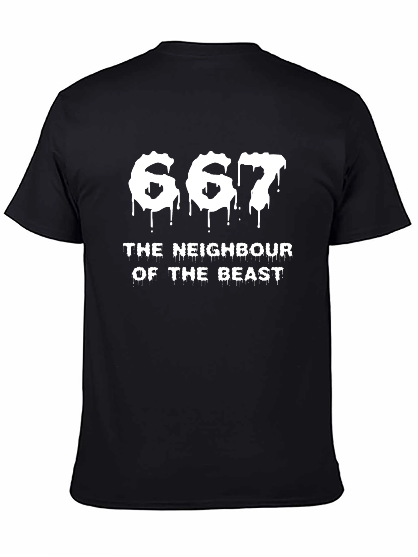 667 The Neighbour of The Beast Graphic Tee