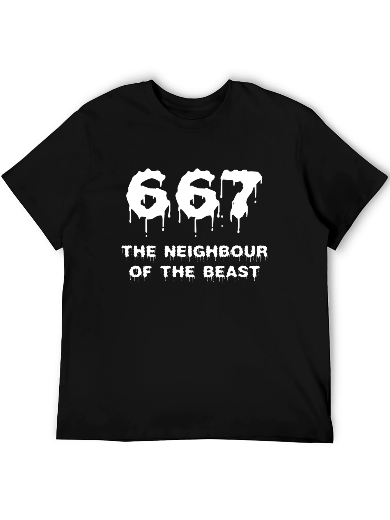 667 The Neighbour of The Beast Graphic Tee