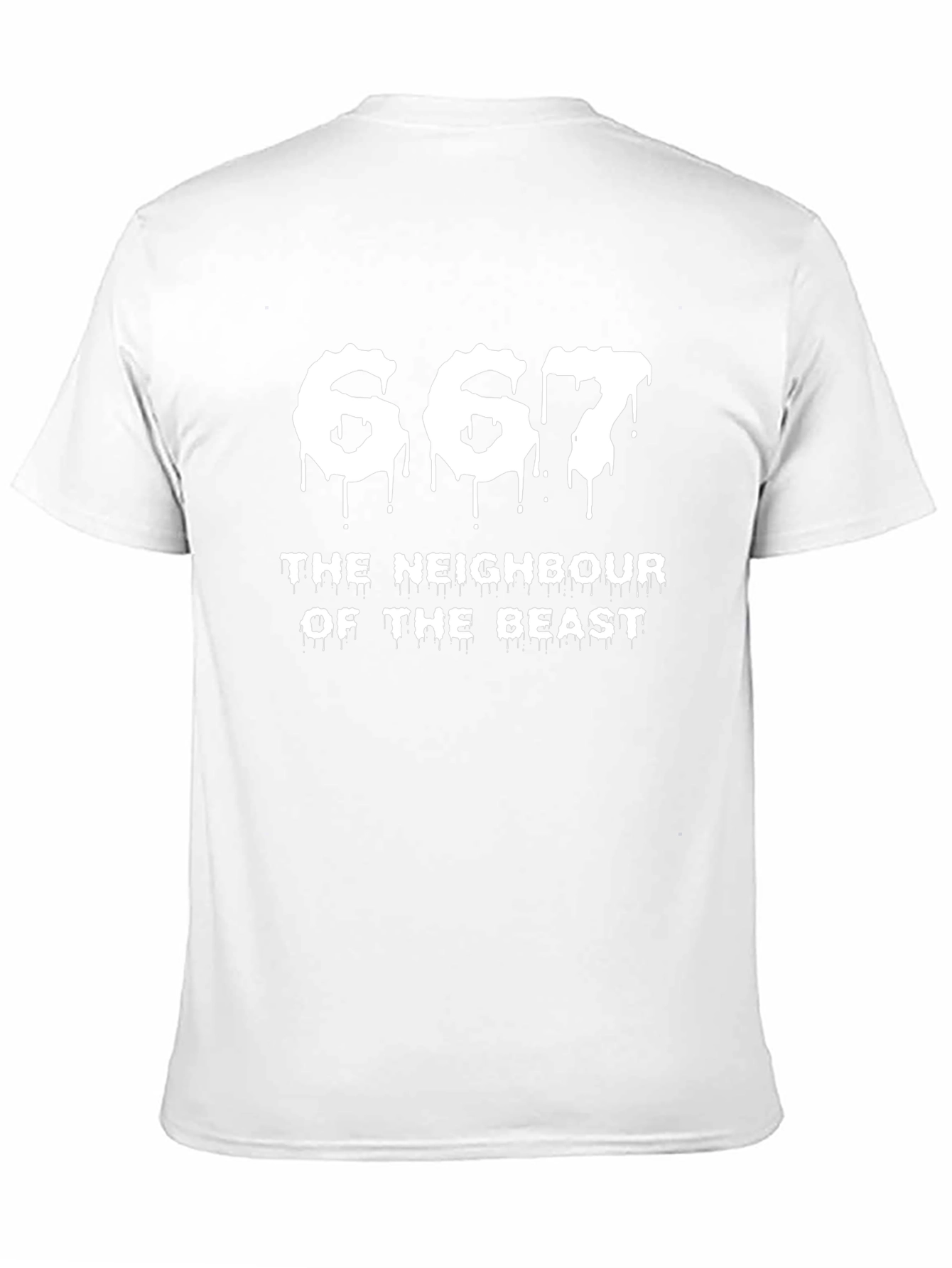 667 The Neighbour of The Beast Graphic Tee