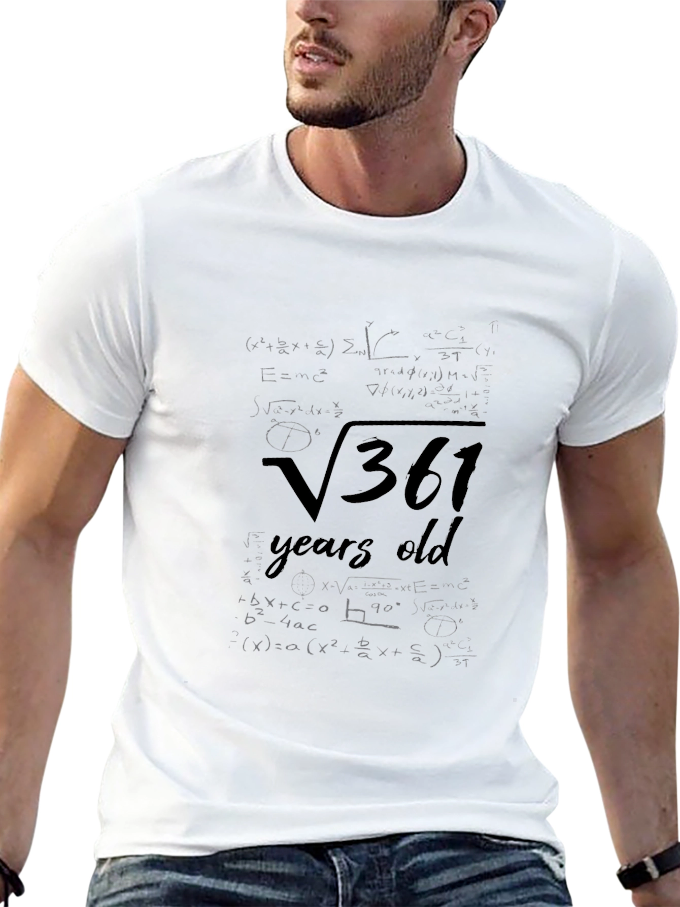 19th Birthday Math T-Shirt Square Root 361
