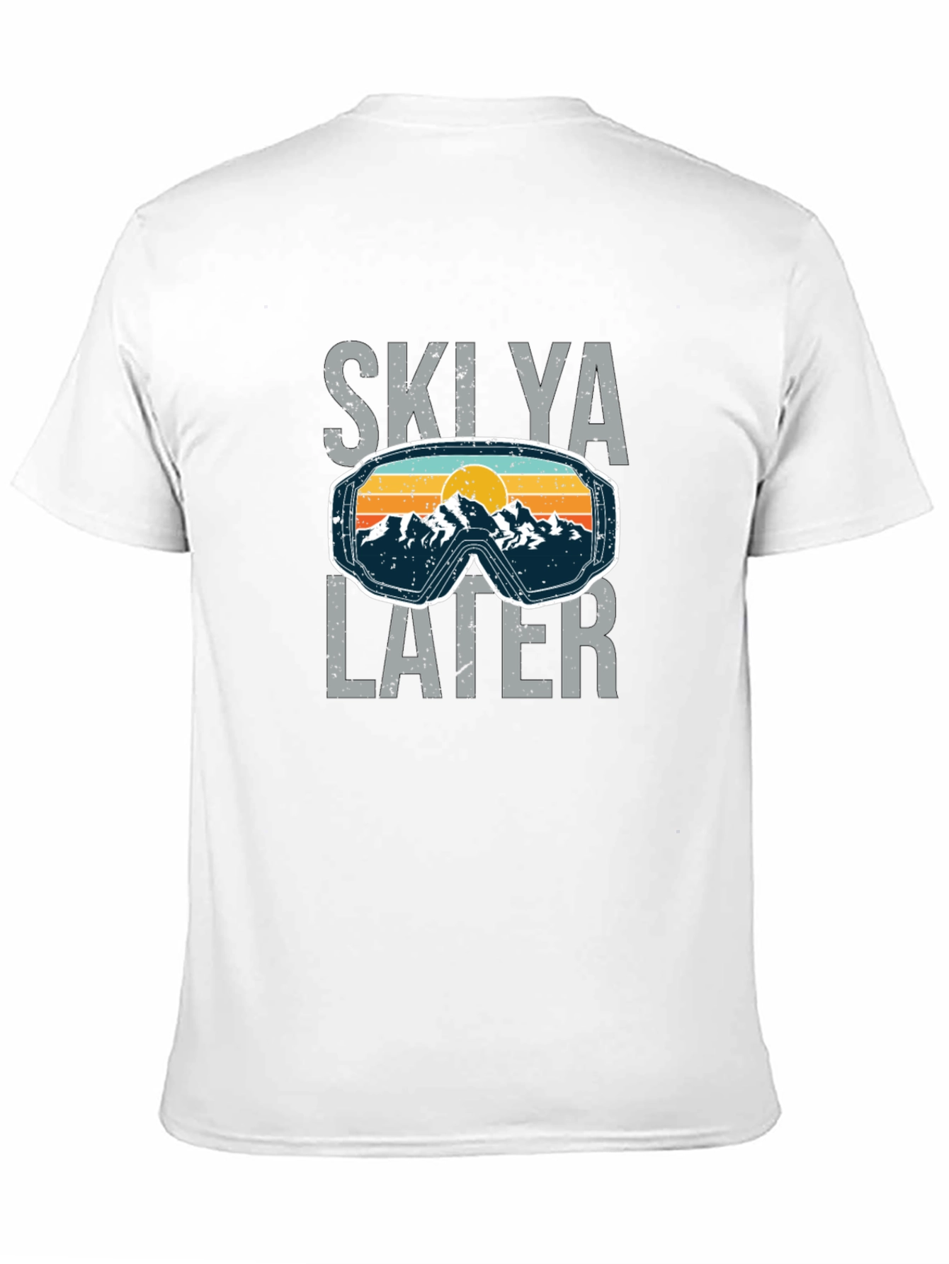 Skilya Later Ski Goggles Graphic Tee