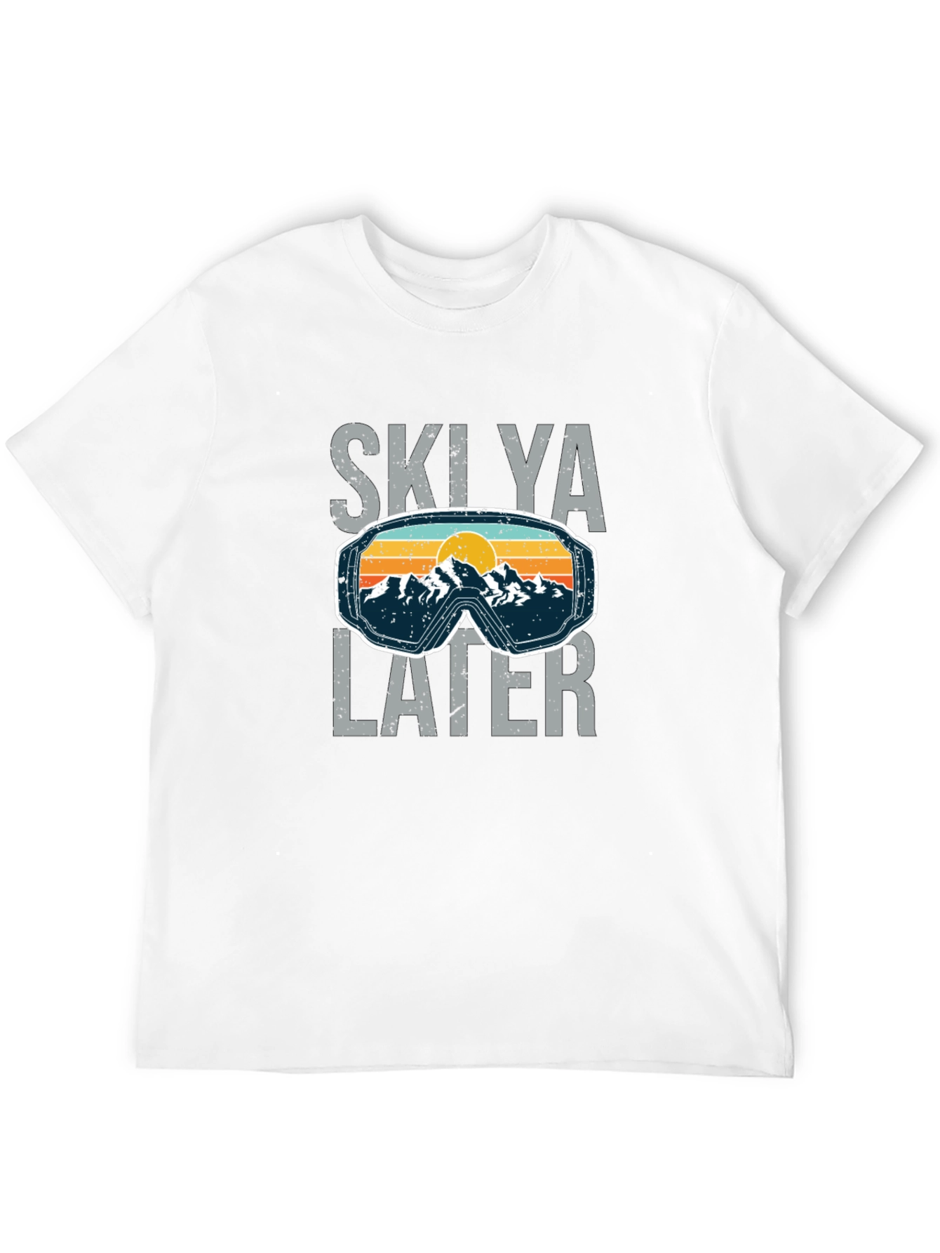 Skilya Later Ski Goggles Graphic Tee