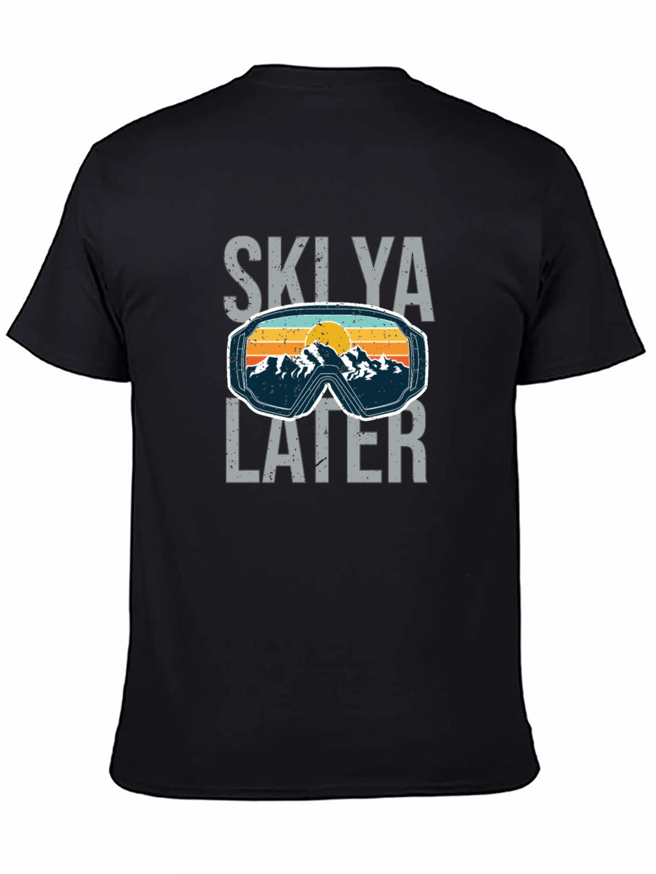 Skilya Later Ski Goggles Graphic Tee