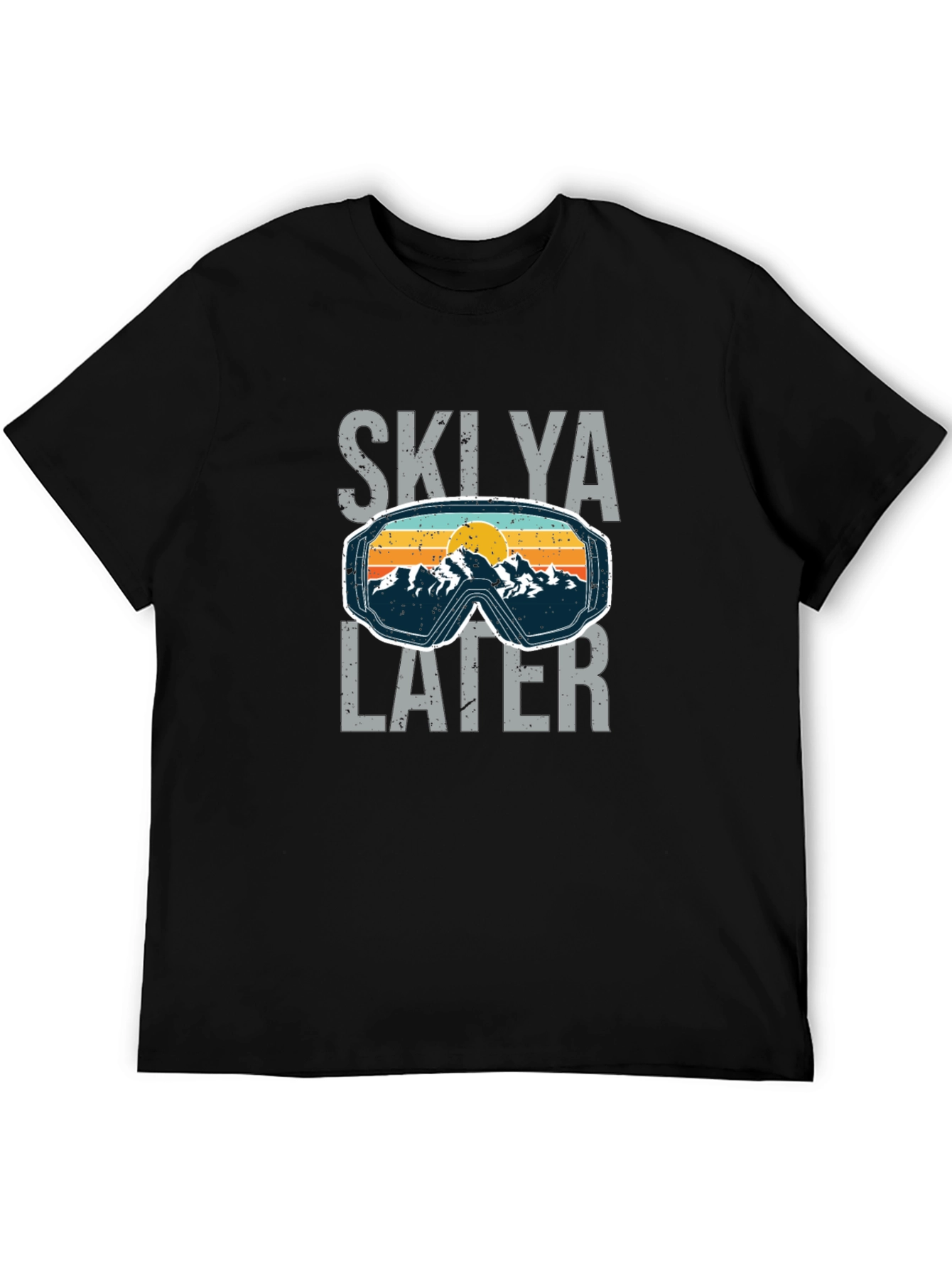 Skilya Later Ski Goggles Graphic Tee