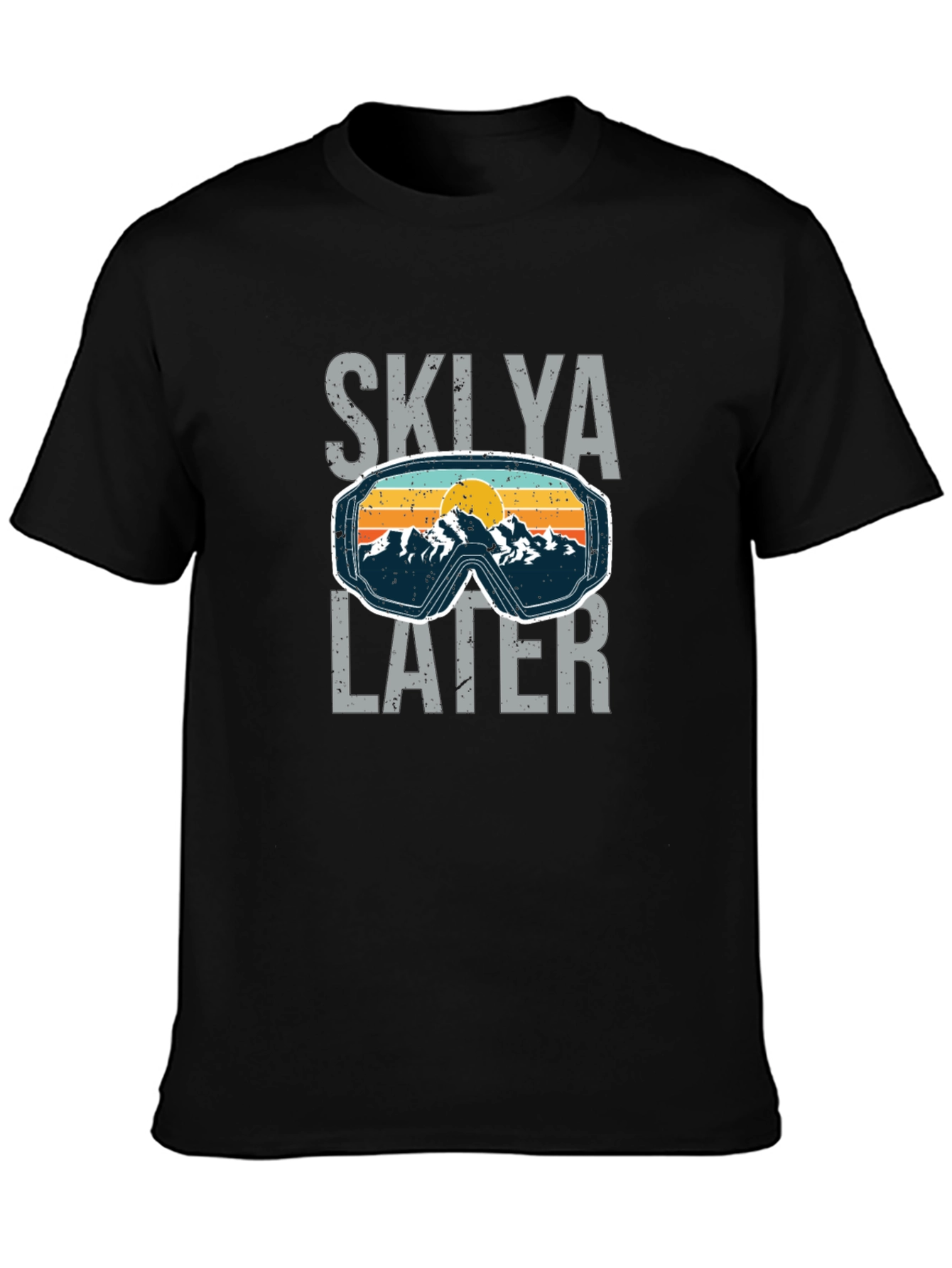 Skilya Later Ski Goggles Graphic Tee