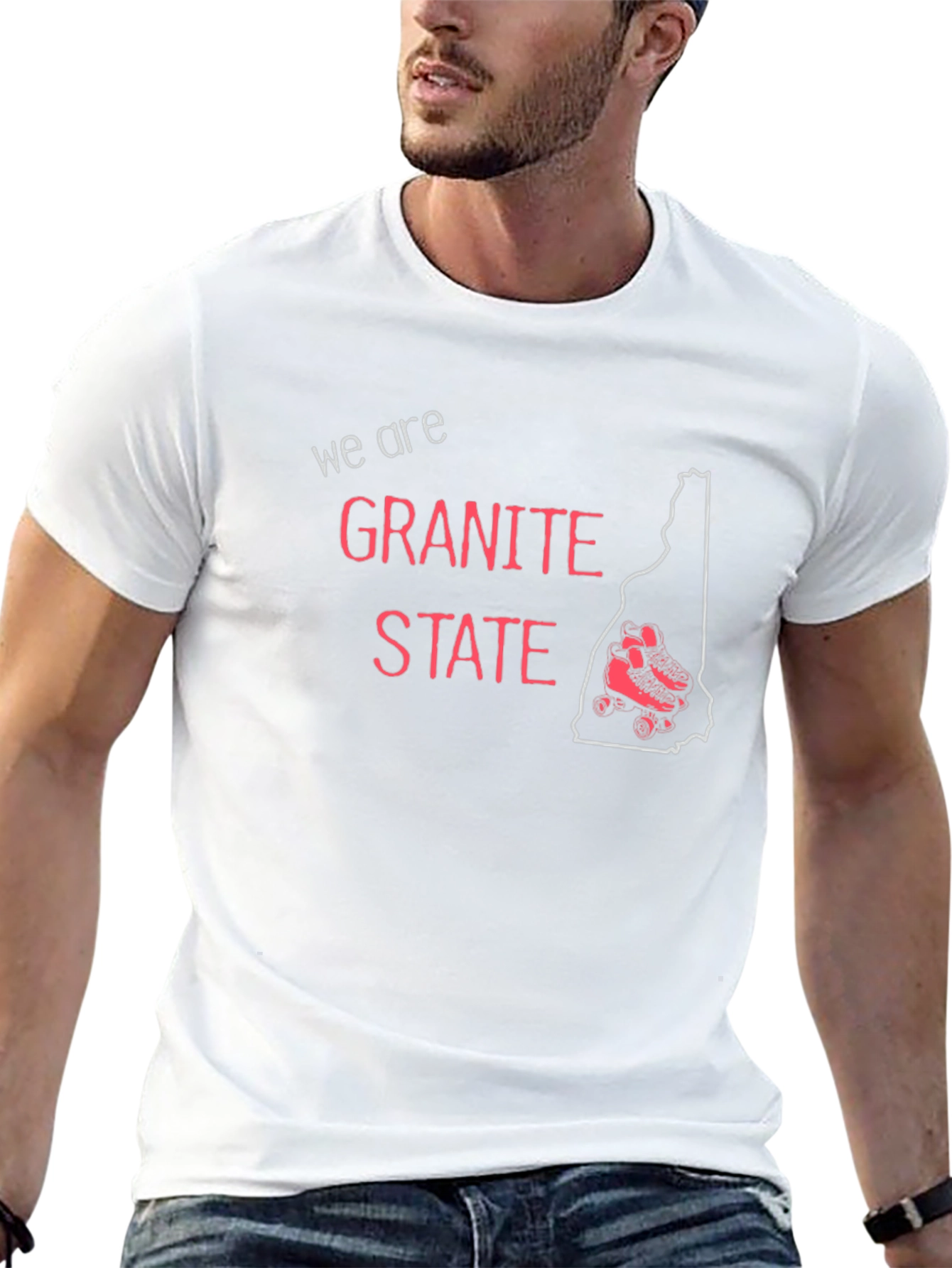 Granite State Roller Skate T-Shirt
