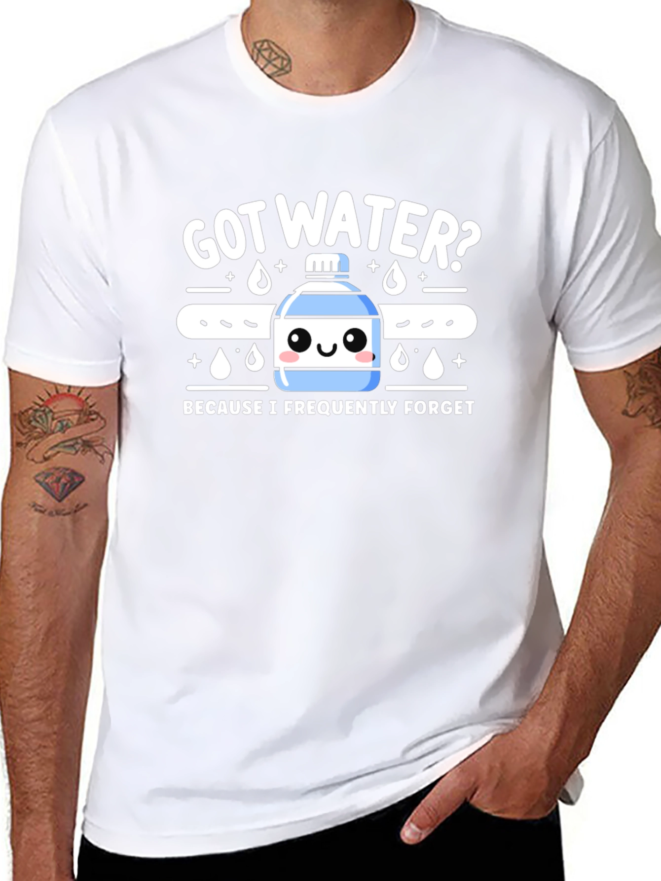 Got Water? Funny Hydration Reminder T-Shirt