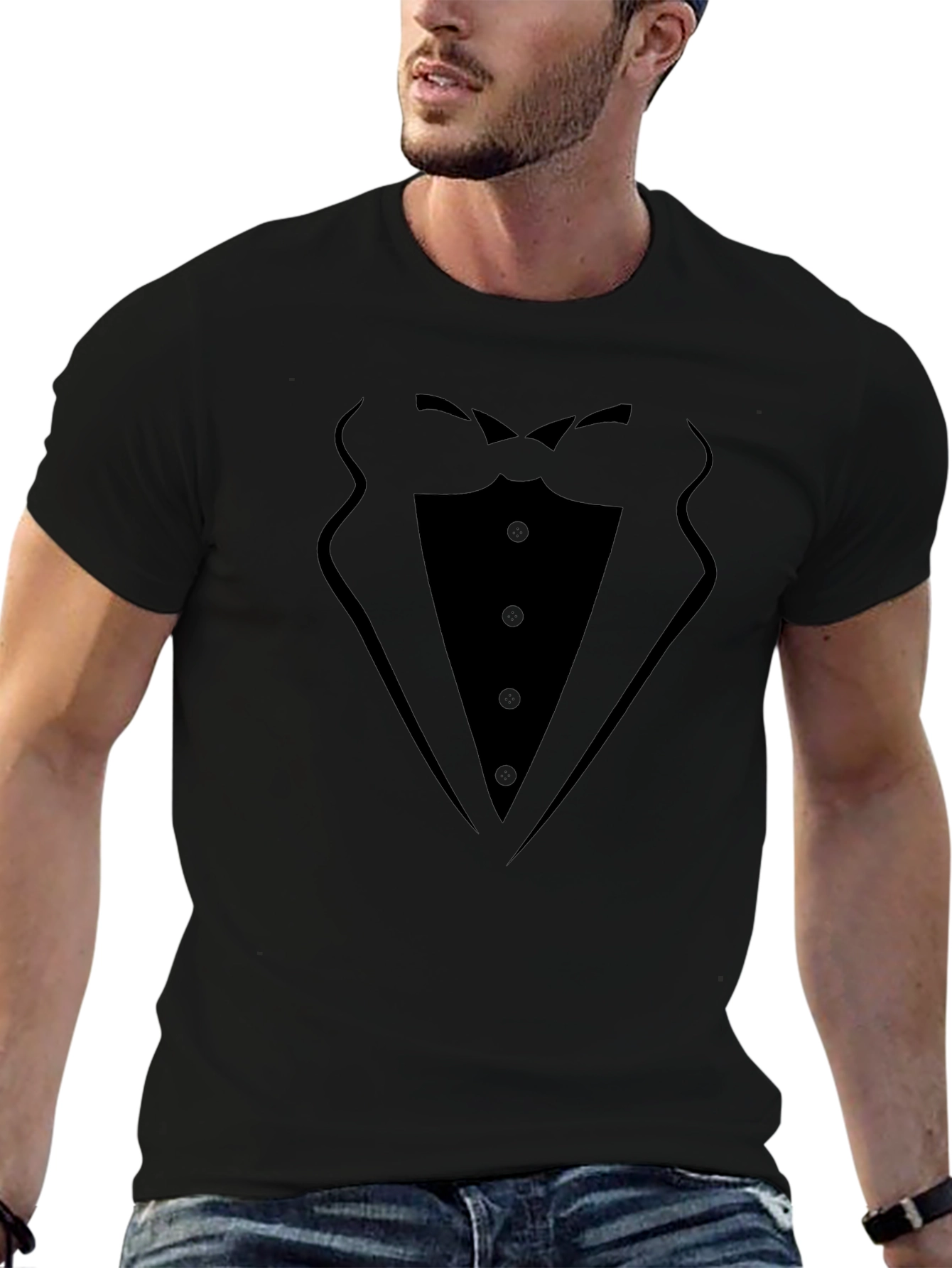 Tuxedo Graphic Tee - Formal Fun!