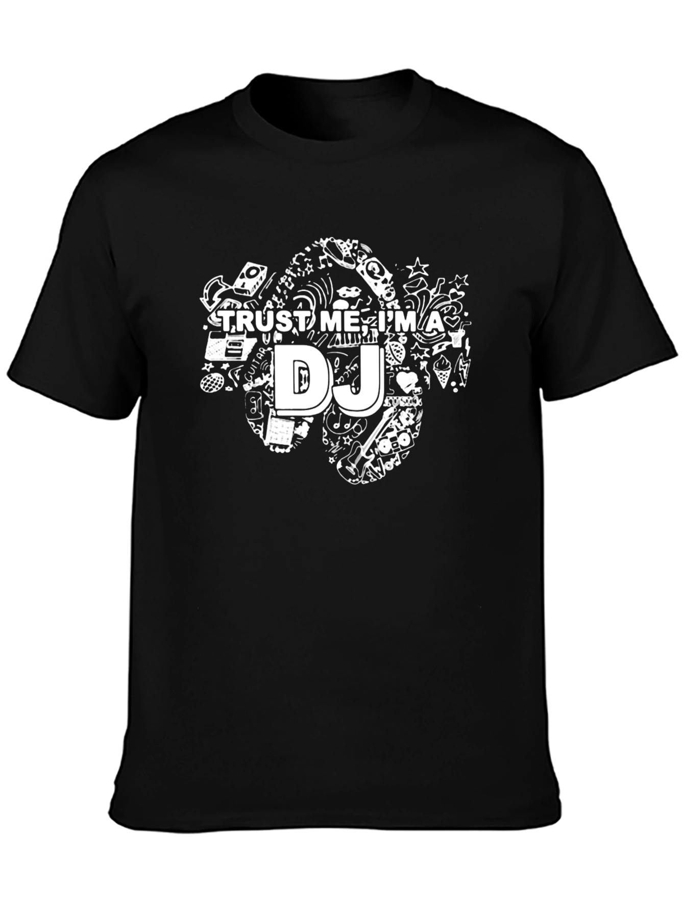 Trust Me Im a DJ Black T-Shirt