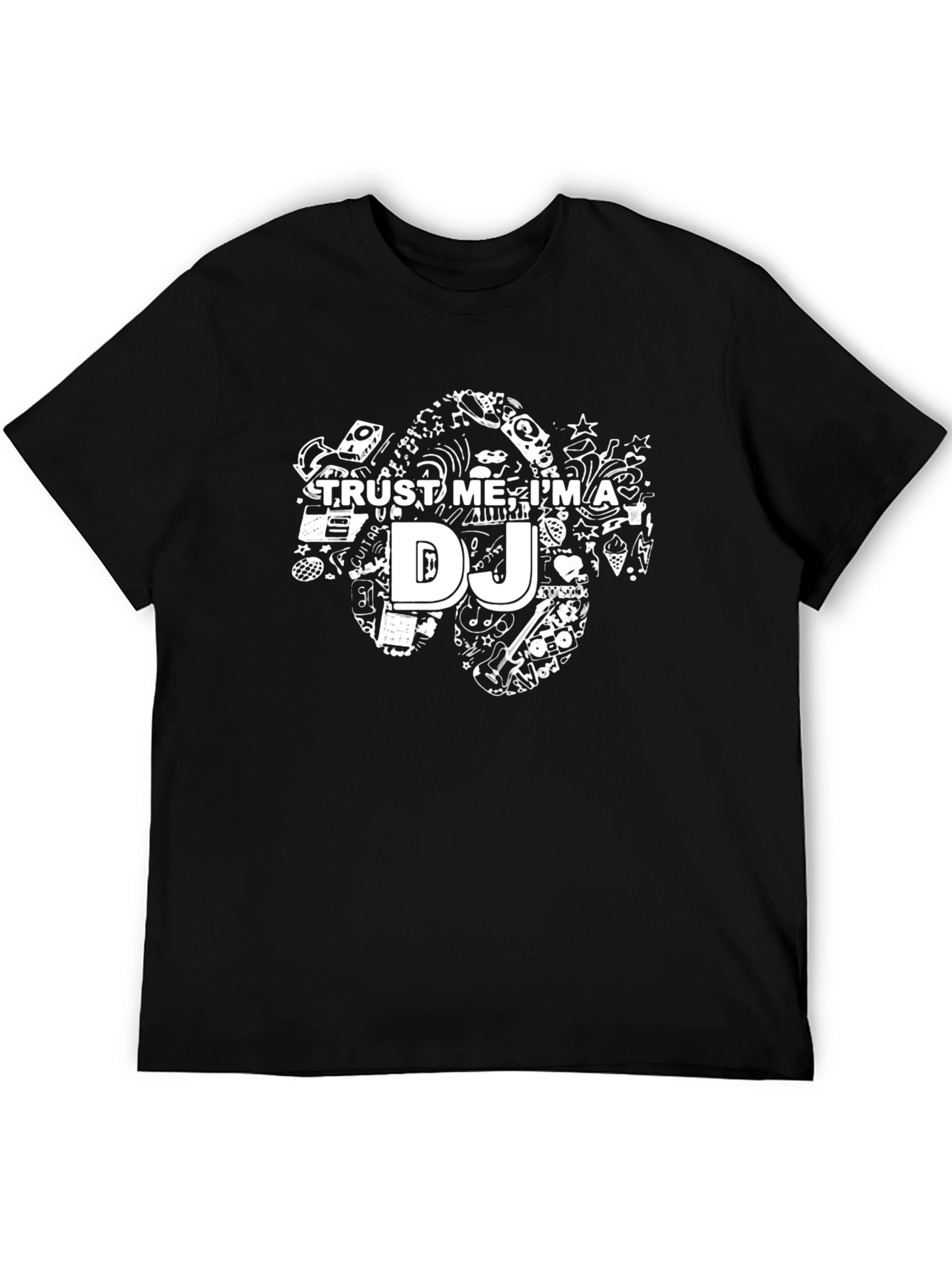 Trust Me Im a DJ Black T-Shirt