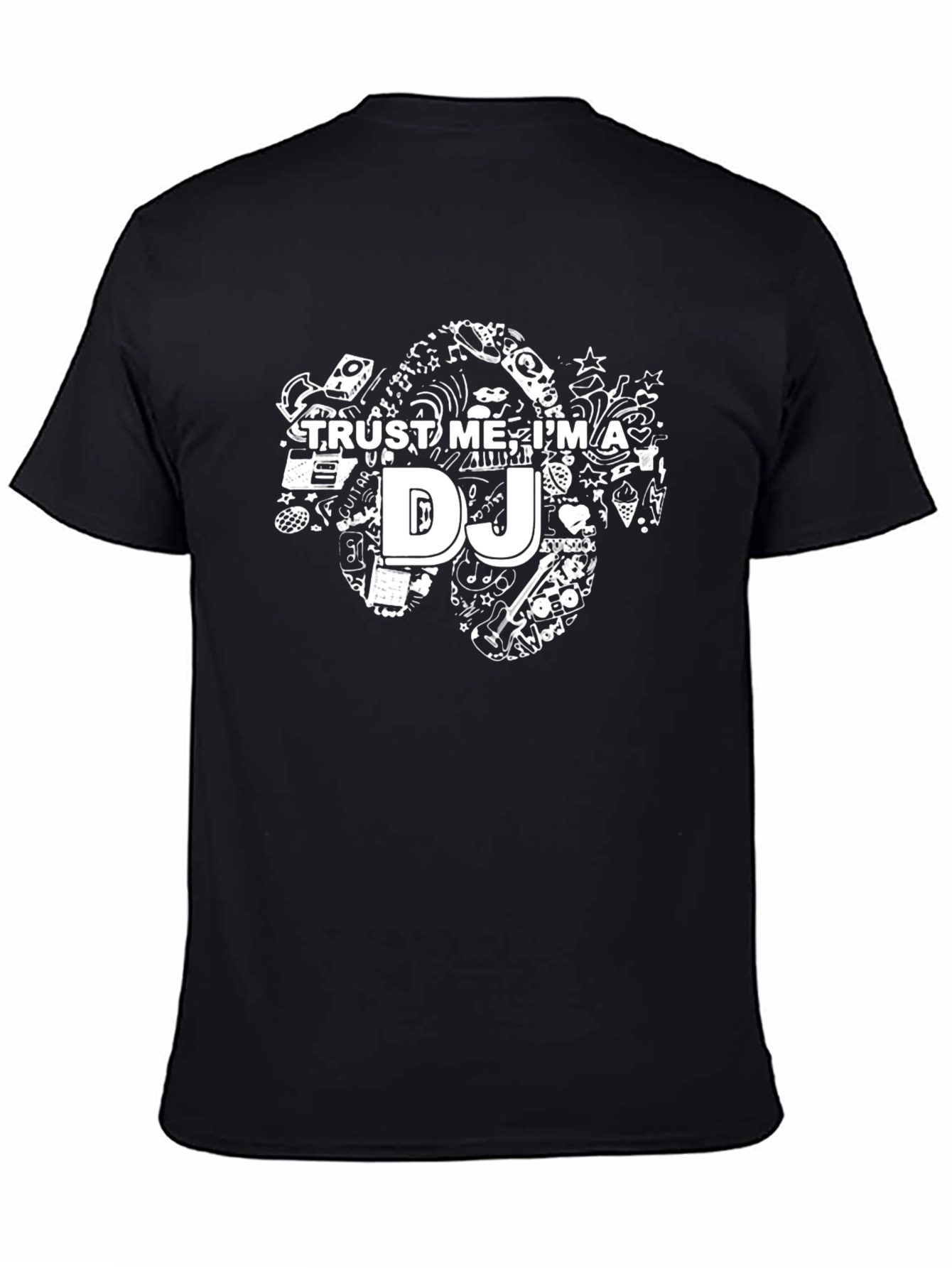 Trust Me Im a DJ Black T-Shirt