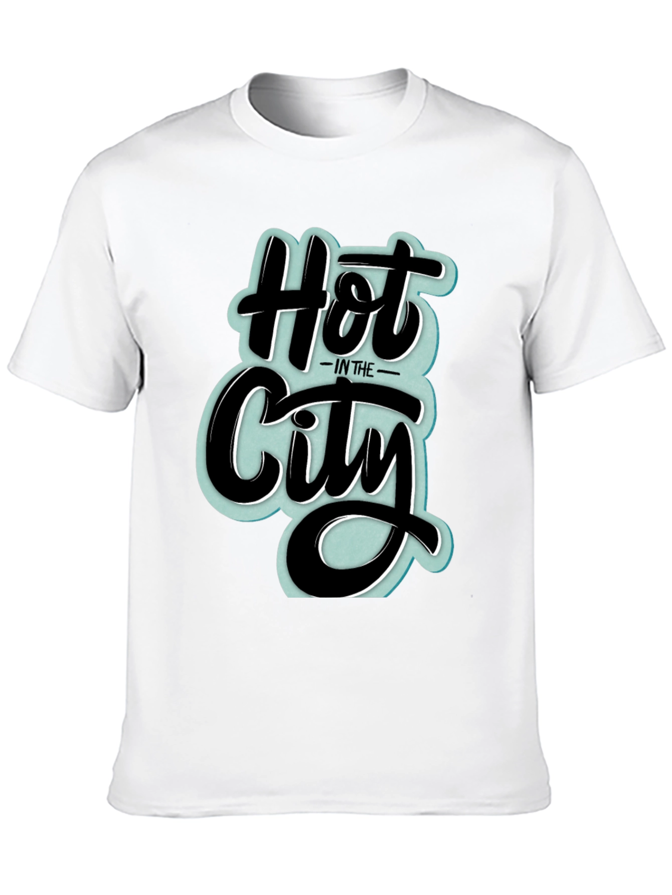 Hot in the City Graphic T-Shirt - Black