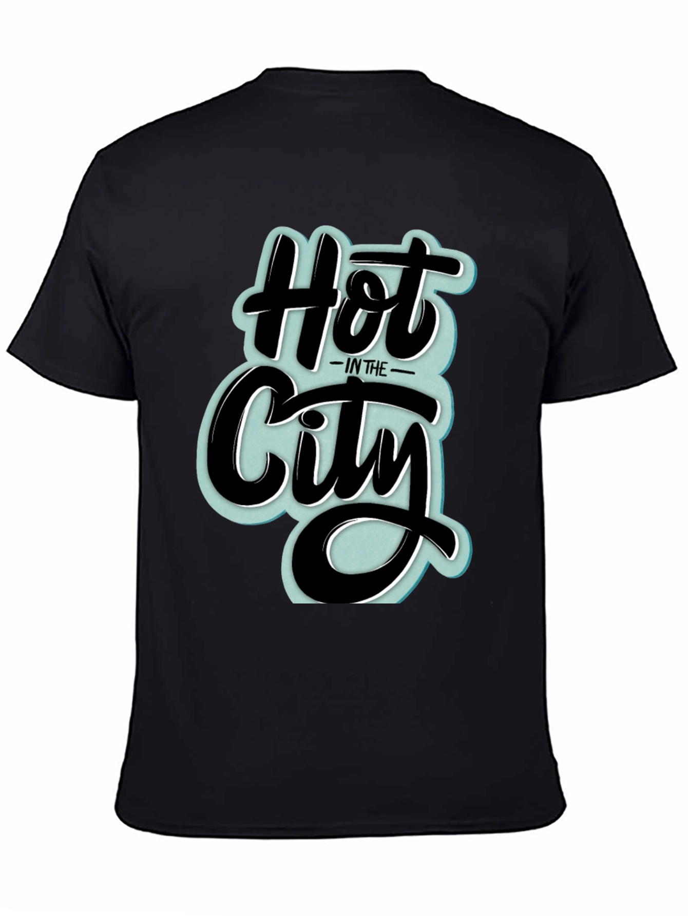 Hot in the City Graphic T-Shirt - Black