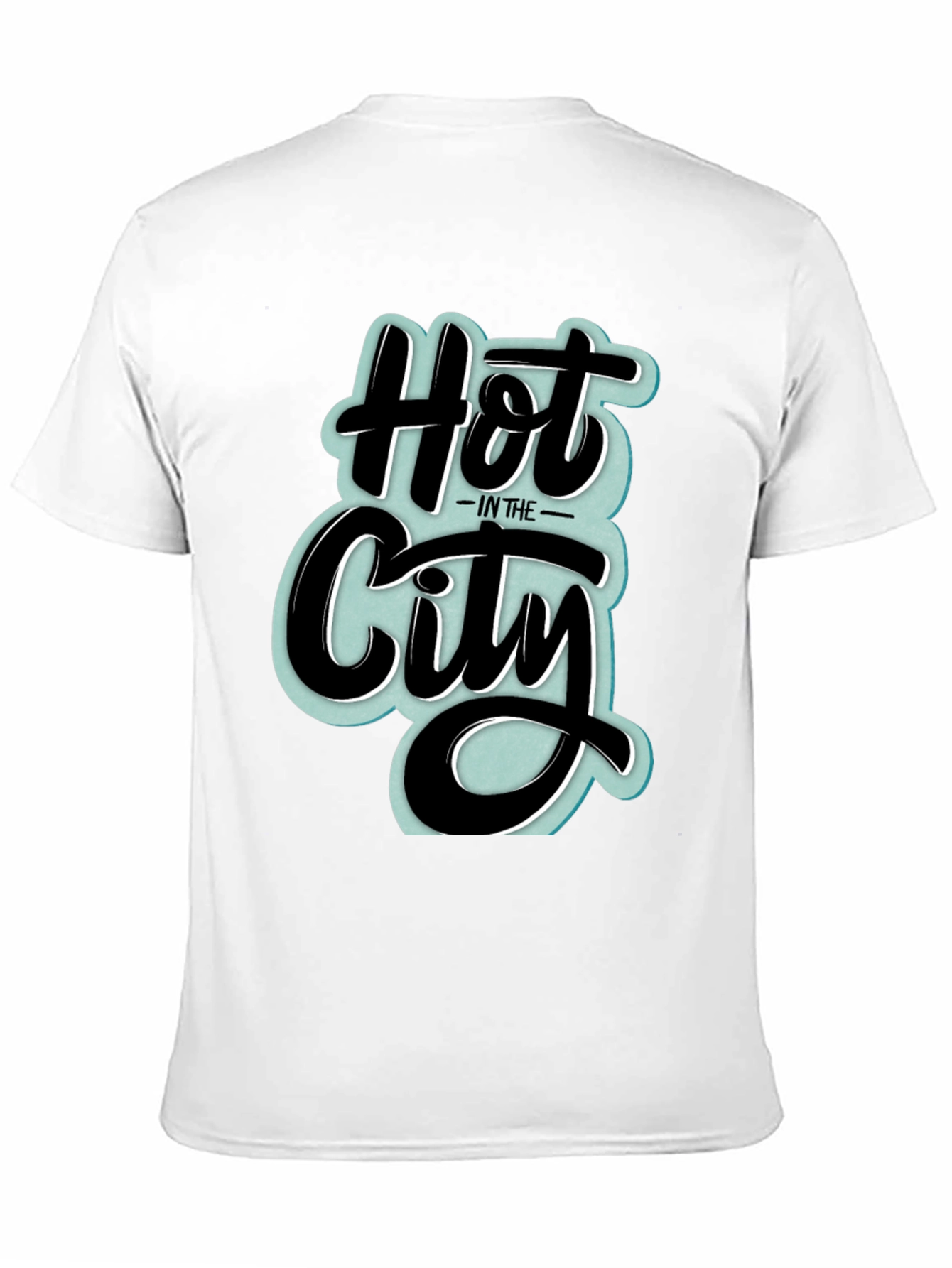 Hot in the City Graphic T-Shirt - Black