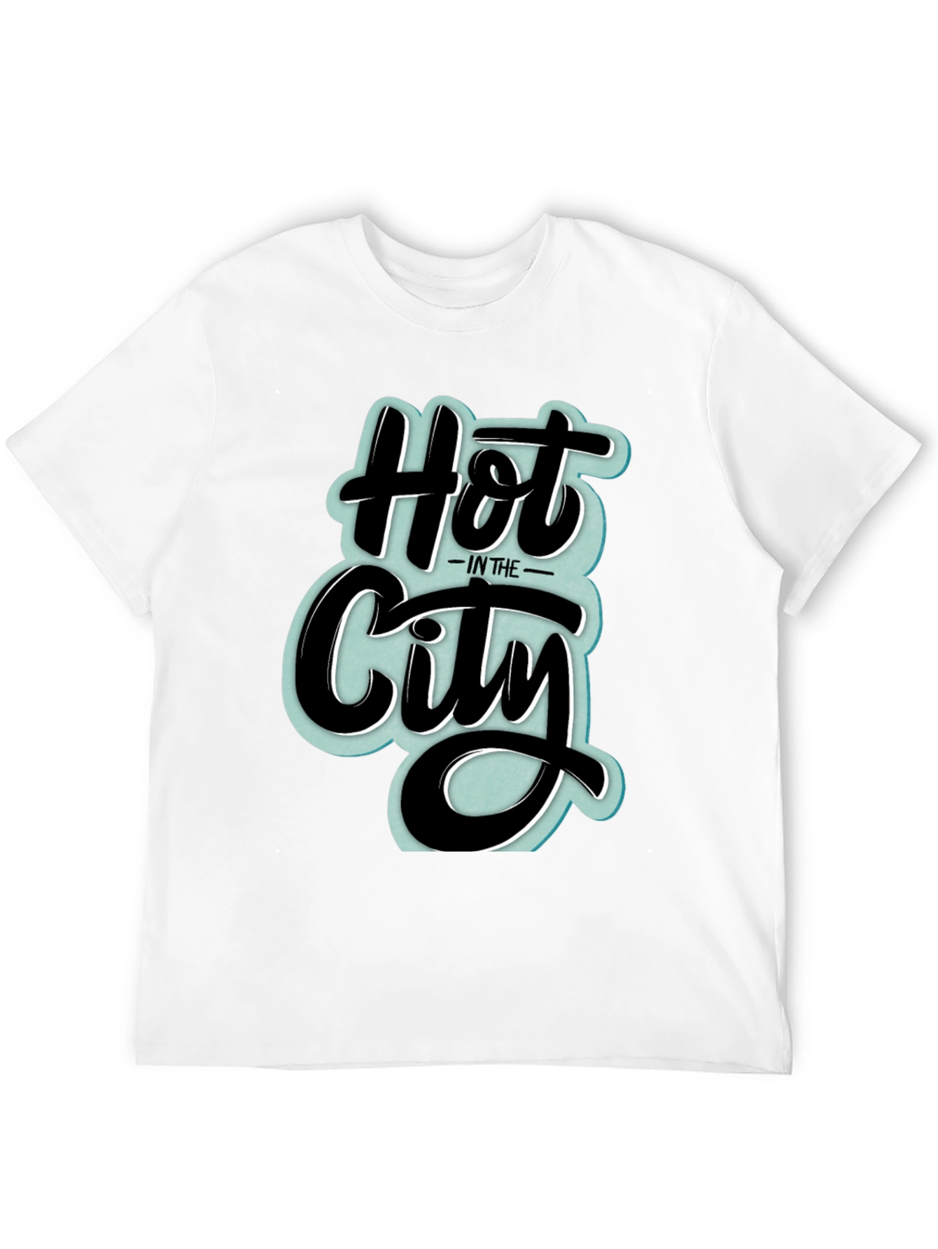 Hot in the City Graphic T-Shirt - Black