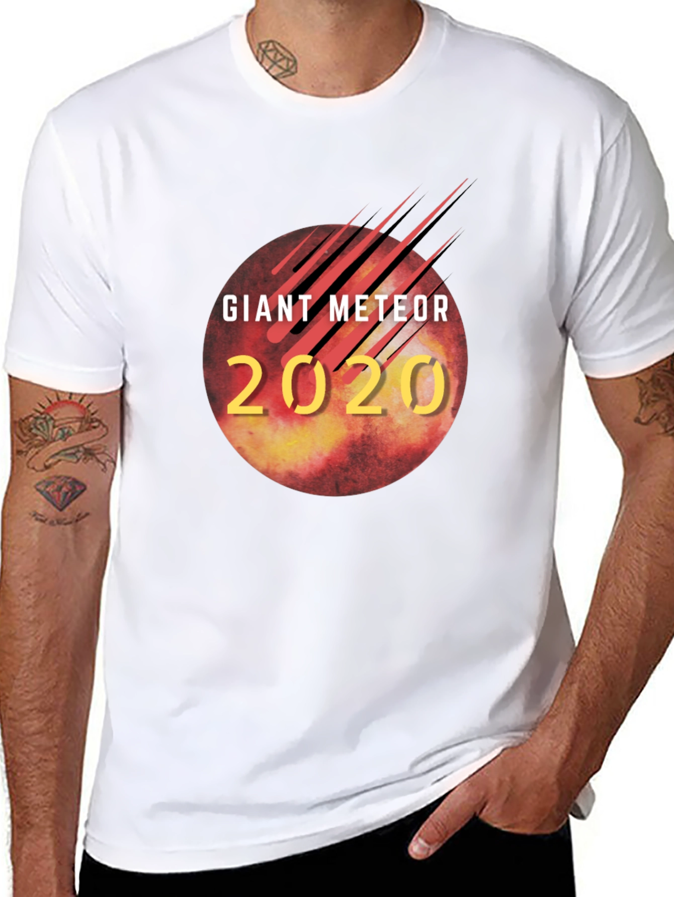 Giant Meteor 2020 Black Graphic Tee