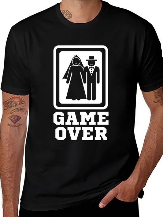 Game Over Wedding T-Shirt