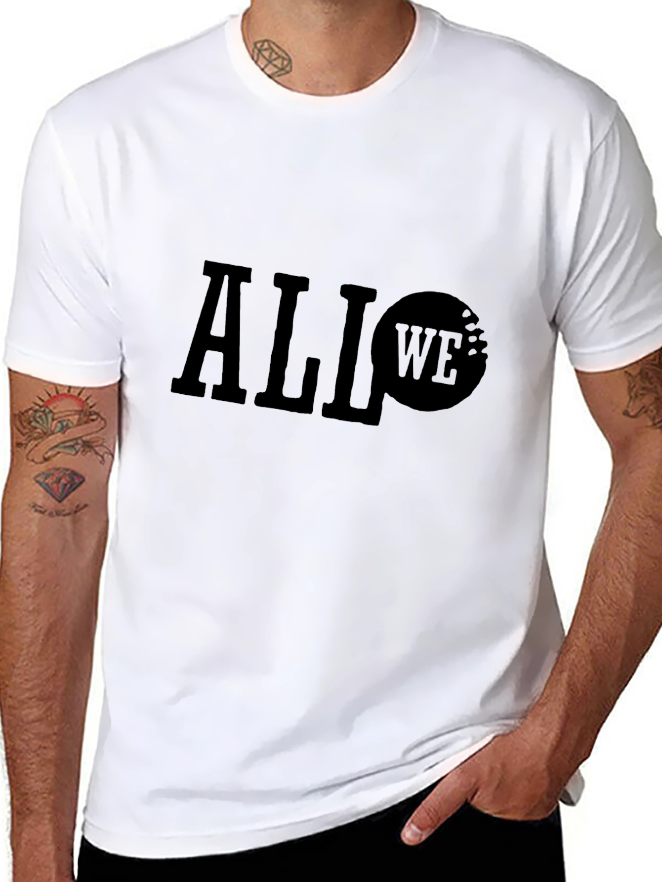 All We Need T-Shirt - Black Graphic Tee