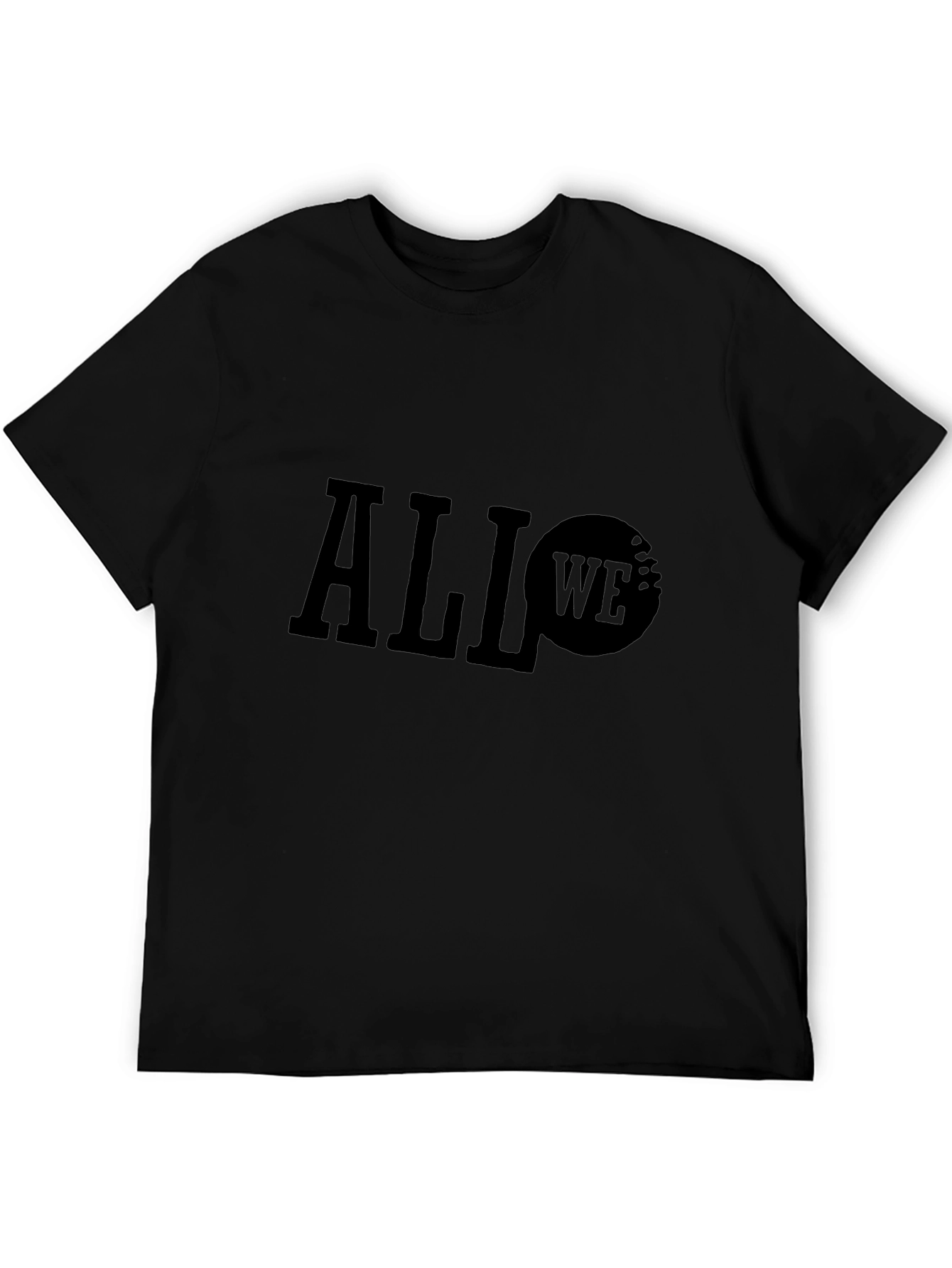 All We Need T-Shirt - Black Graphic Tee