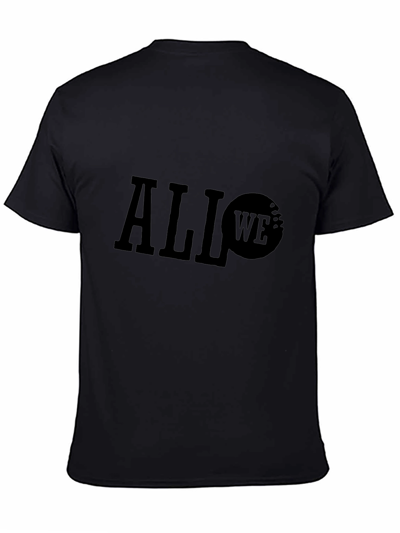 All We Need T-Shirt - Black Graphic Tee