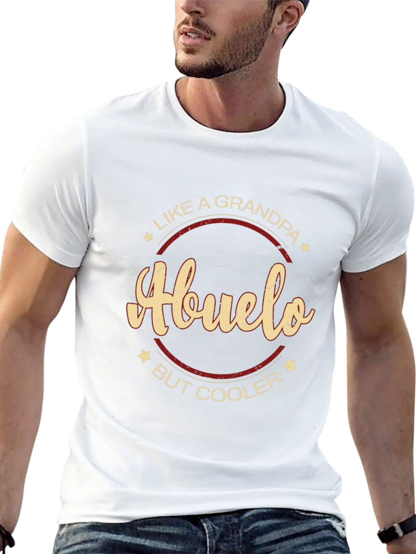 Abuelo Like a Grandpa But Cooler Graphic T-Shirt