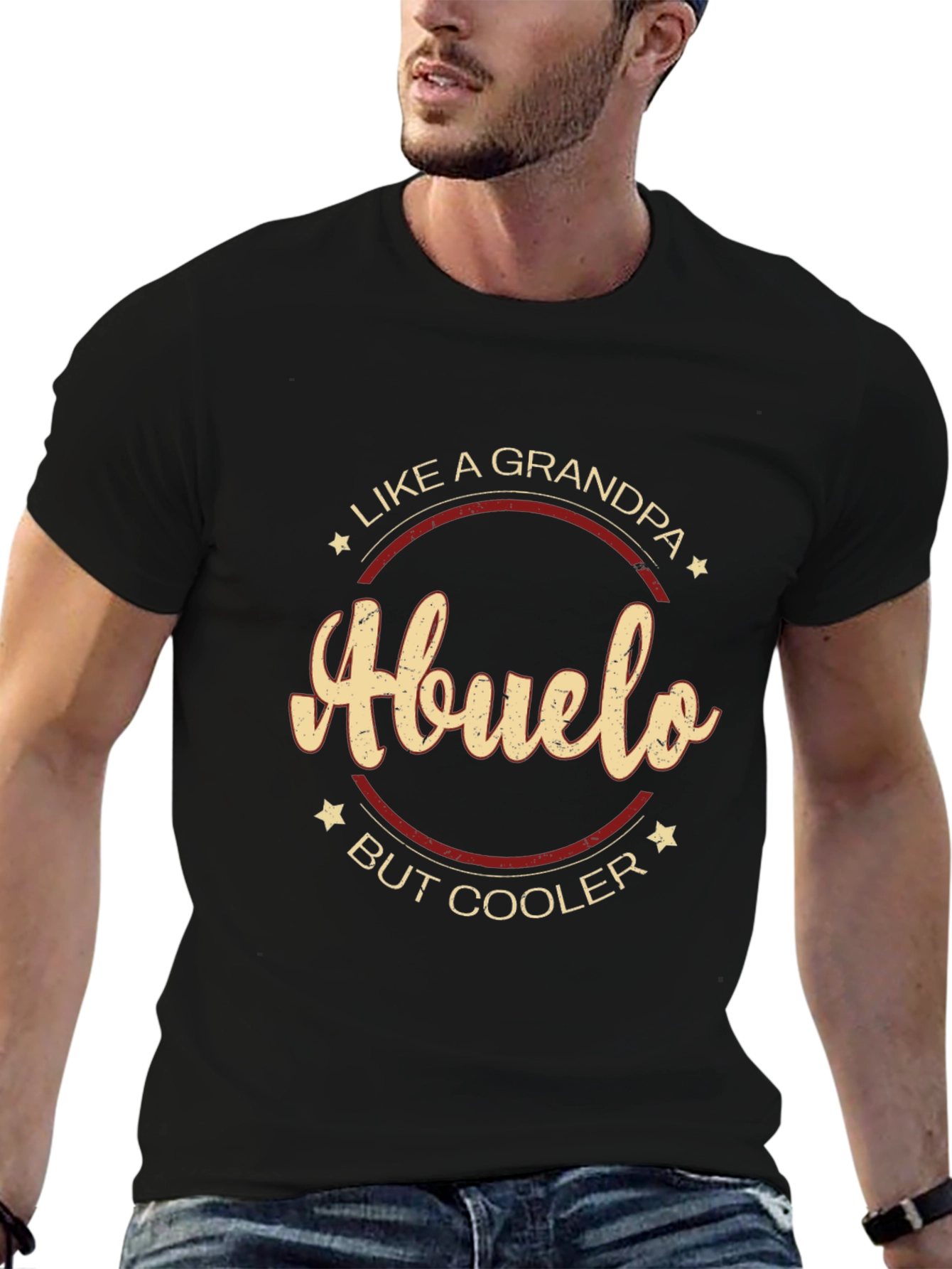 Abuelo Like a Grandpa But Cooler Graphic T-Shirt