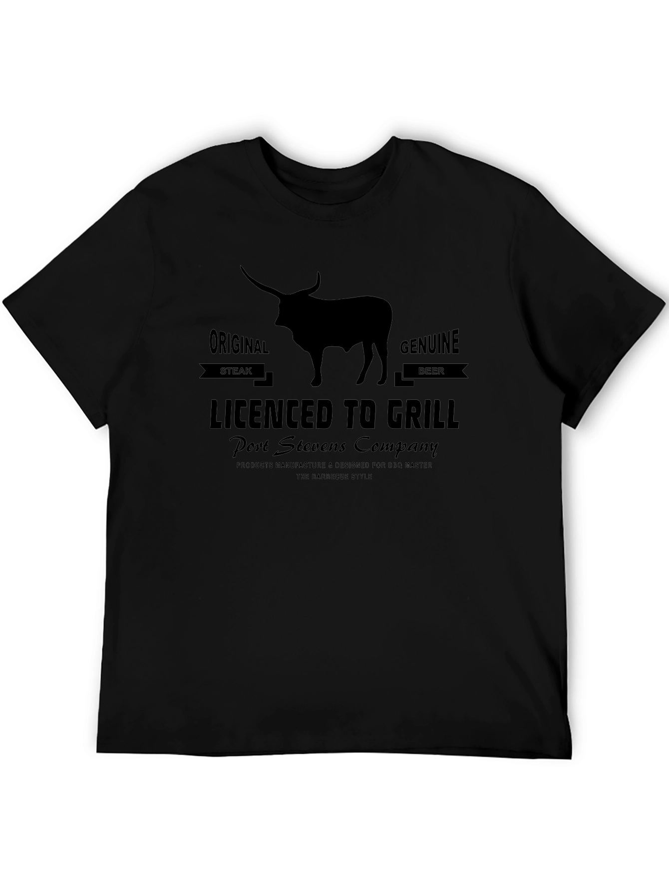 Licenced to Grill T-Shirt - BBQ Master Tee