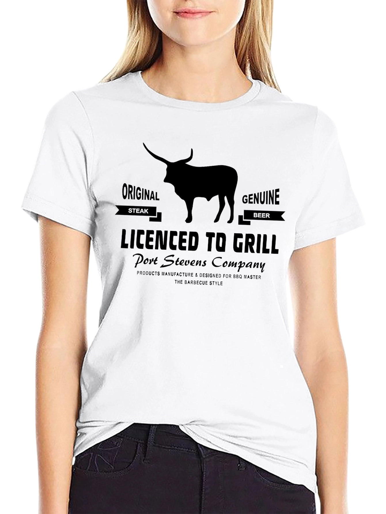 Licenced to Grill T-Shirt - BBQ Master Tee