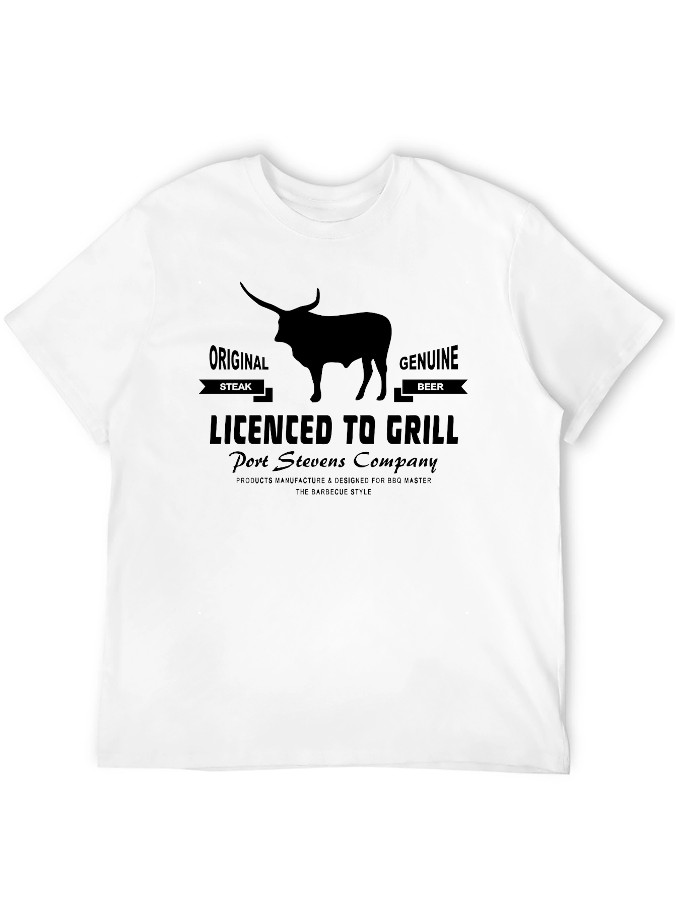 Licenced to Grill T-Shirt - BBQ Master Tee