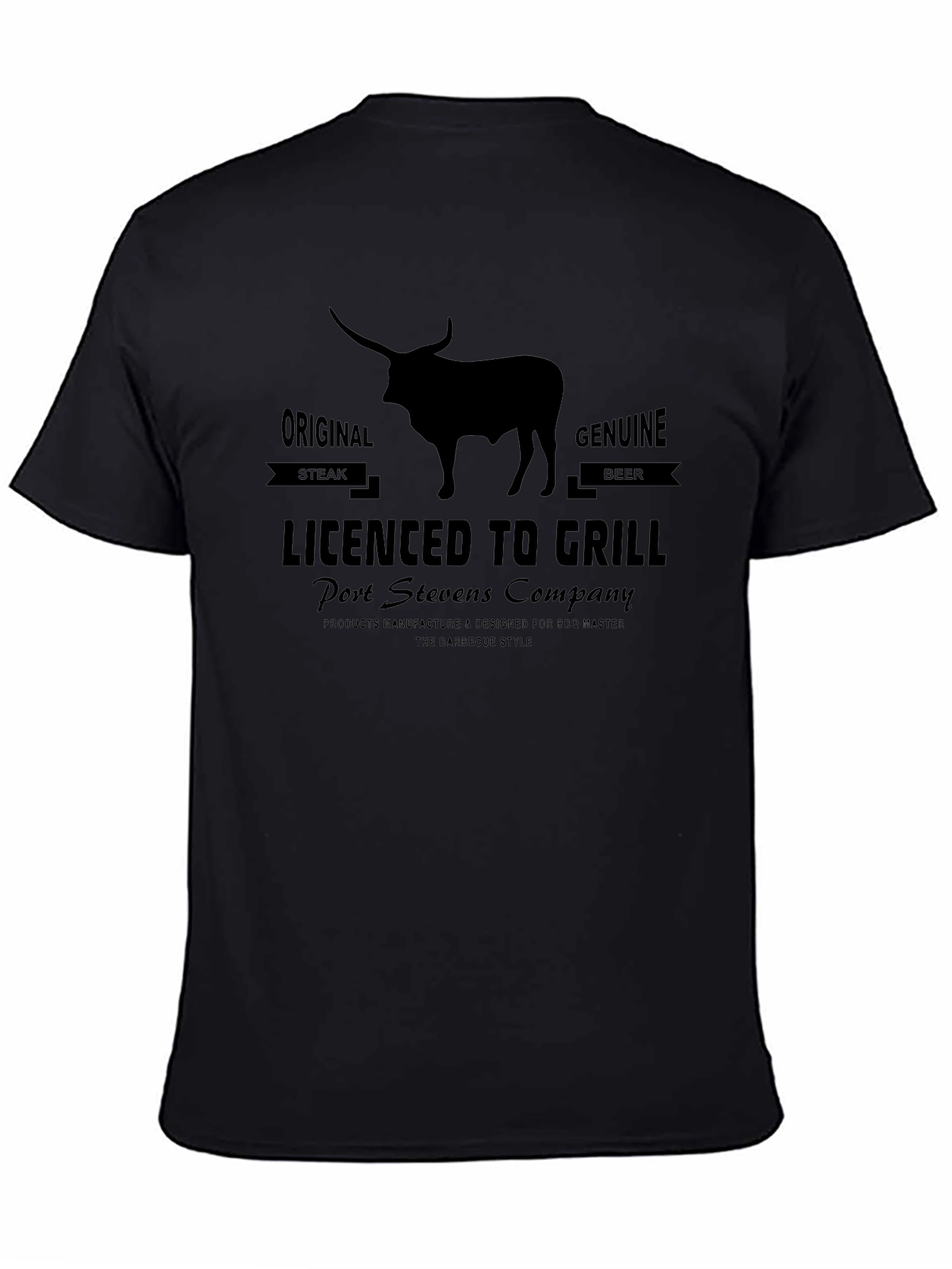 Licenced to Grill T-Shirt - BBQ Master Tee