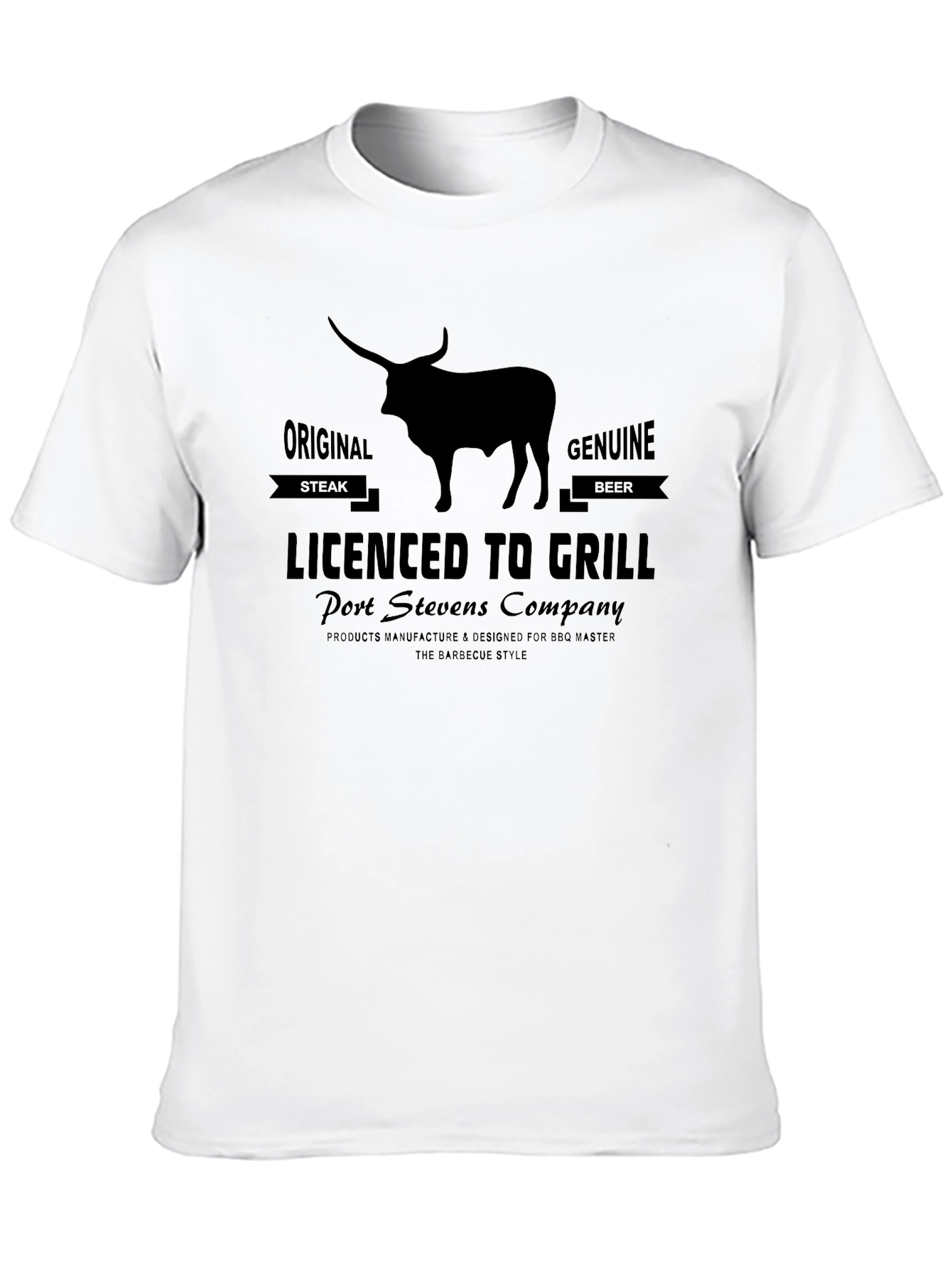 Licenced to Grill T-Shirt - BBQ Master Tee