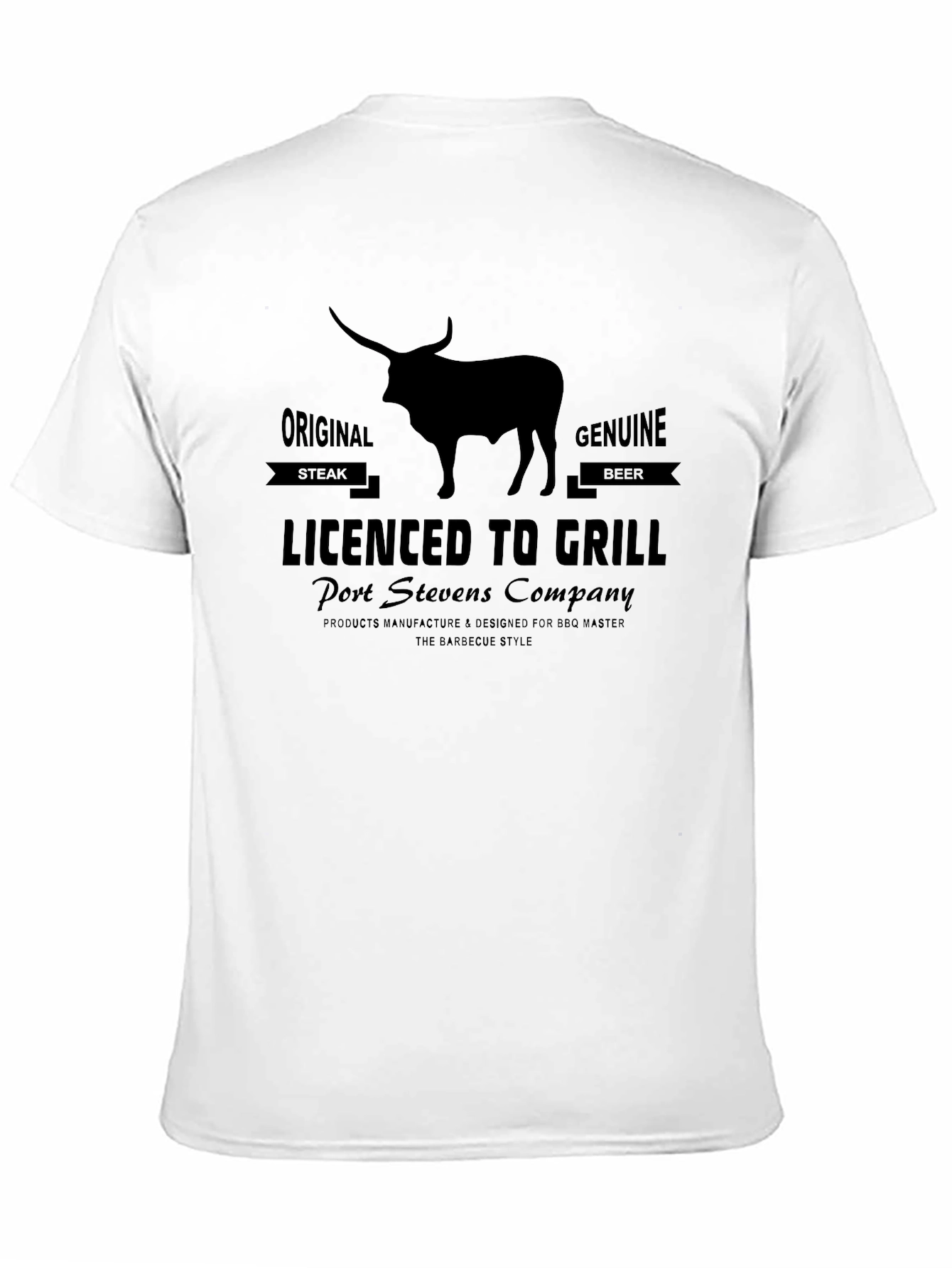 Licenced to Grill T-Shirt - BBQ Master Tee