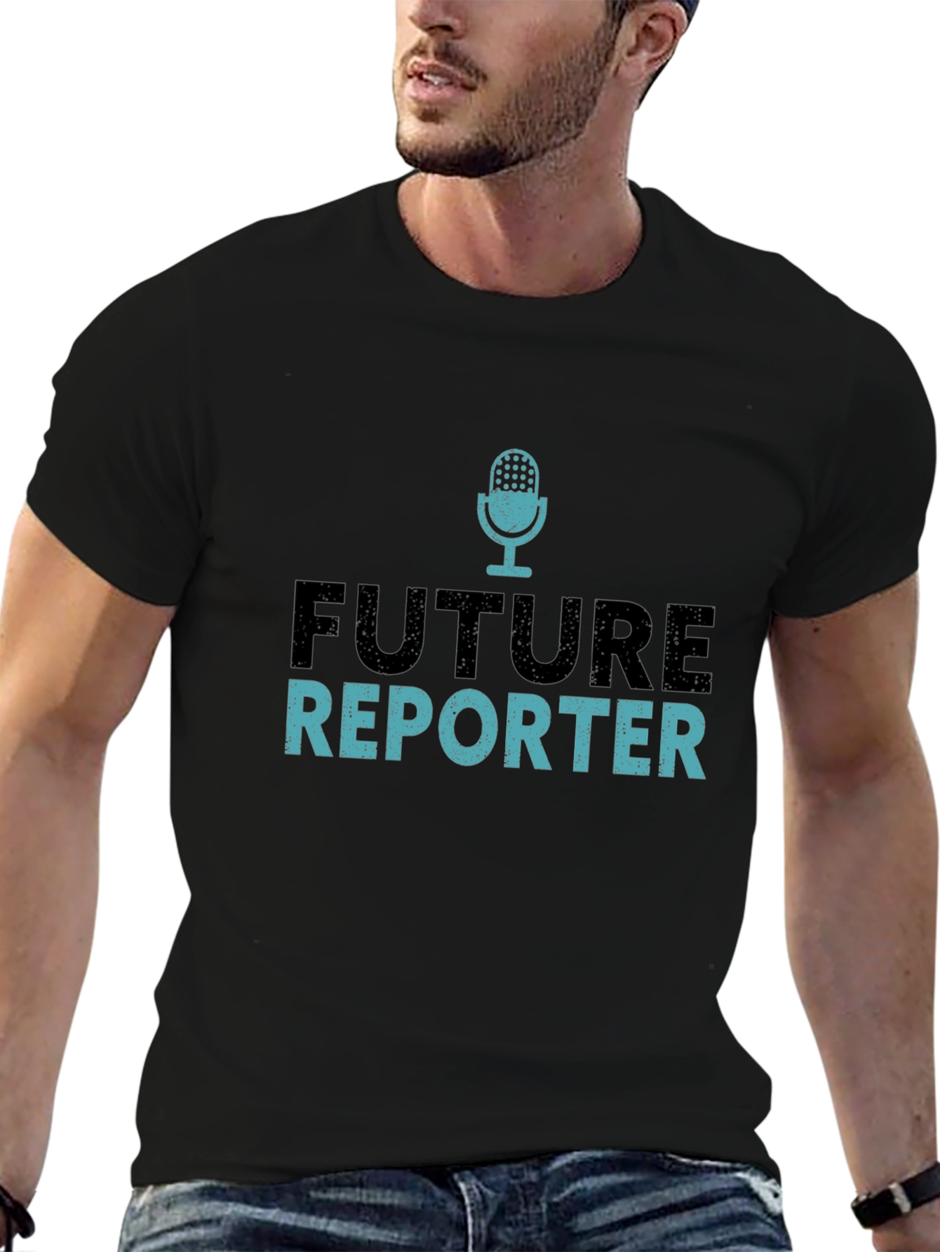 Future Reporter T-Shirt News Broadcast Tee