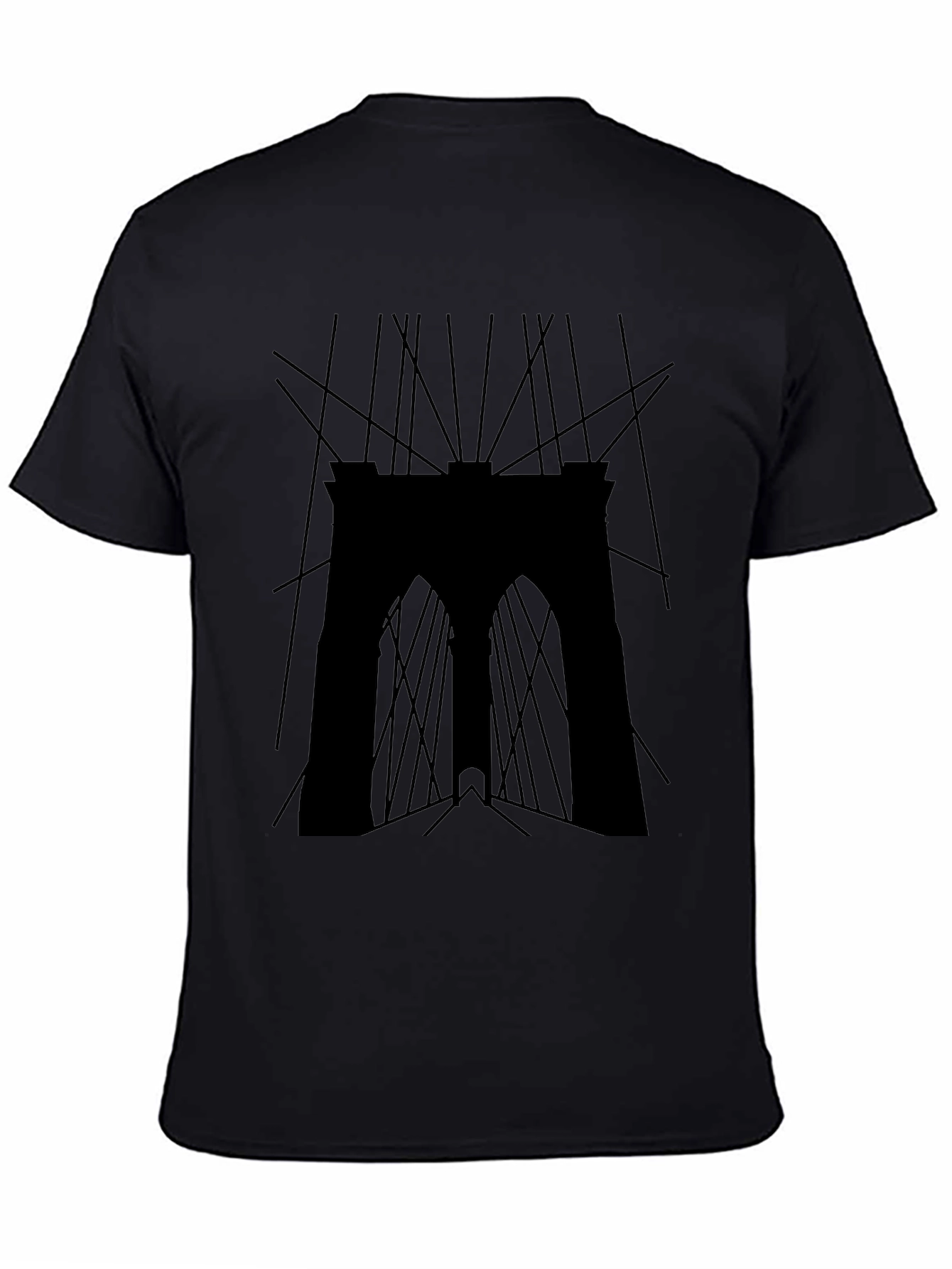 Brooklyn Bridge Silhouette Tee - Urban Style