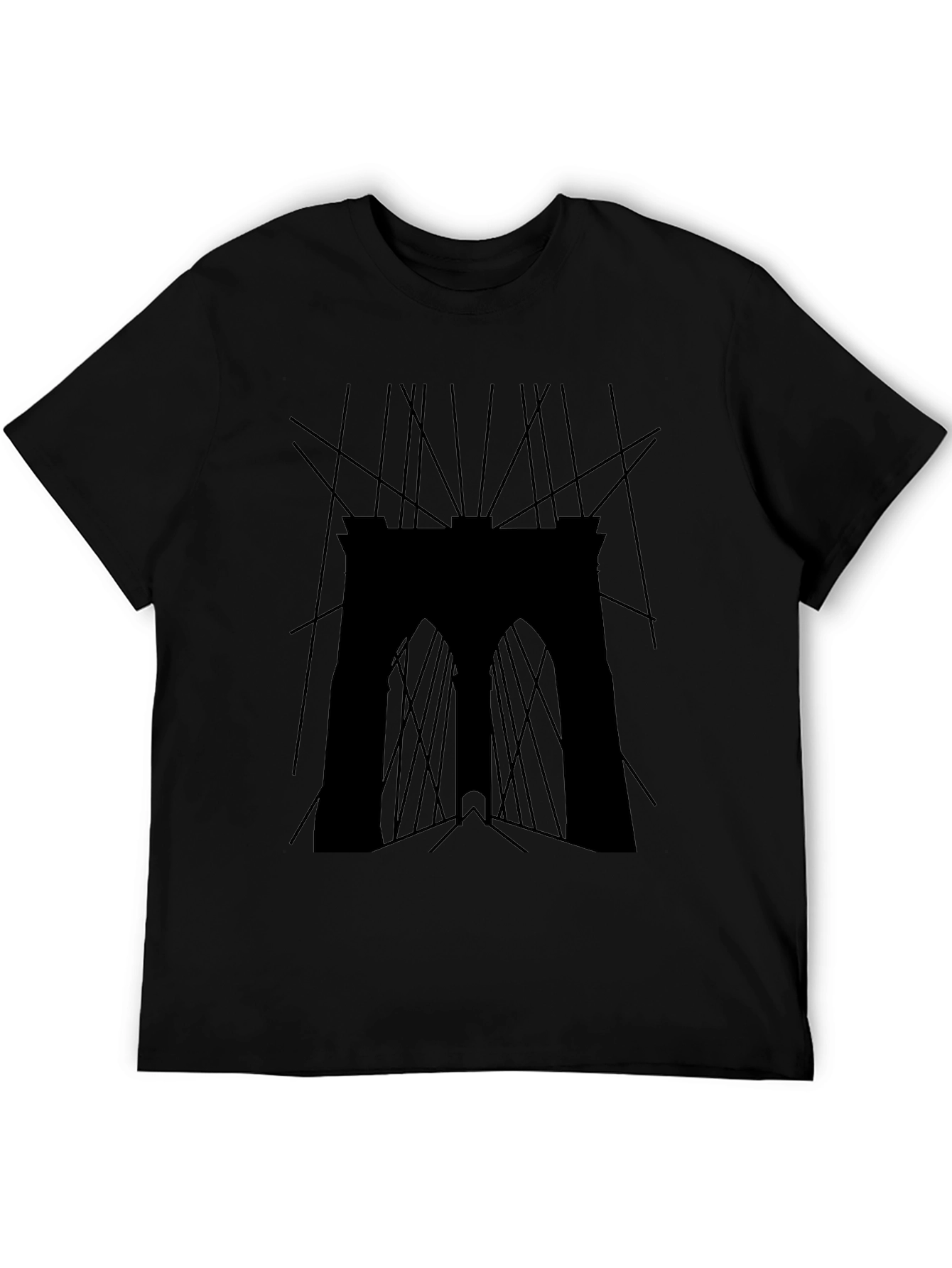 Brooklyn Bridge Silhouette Tee - Urban Style