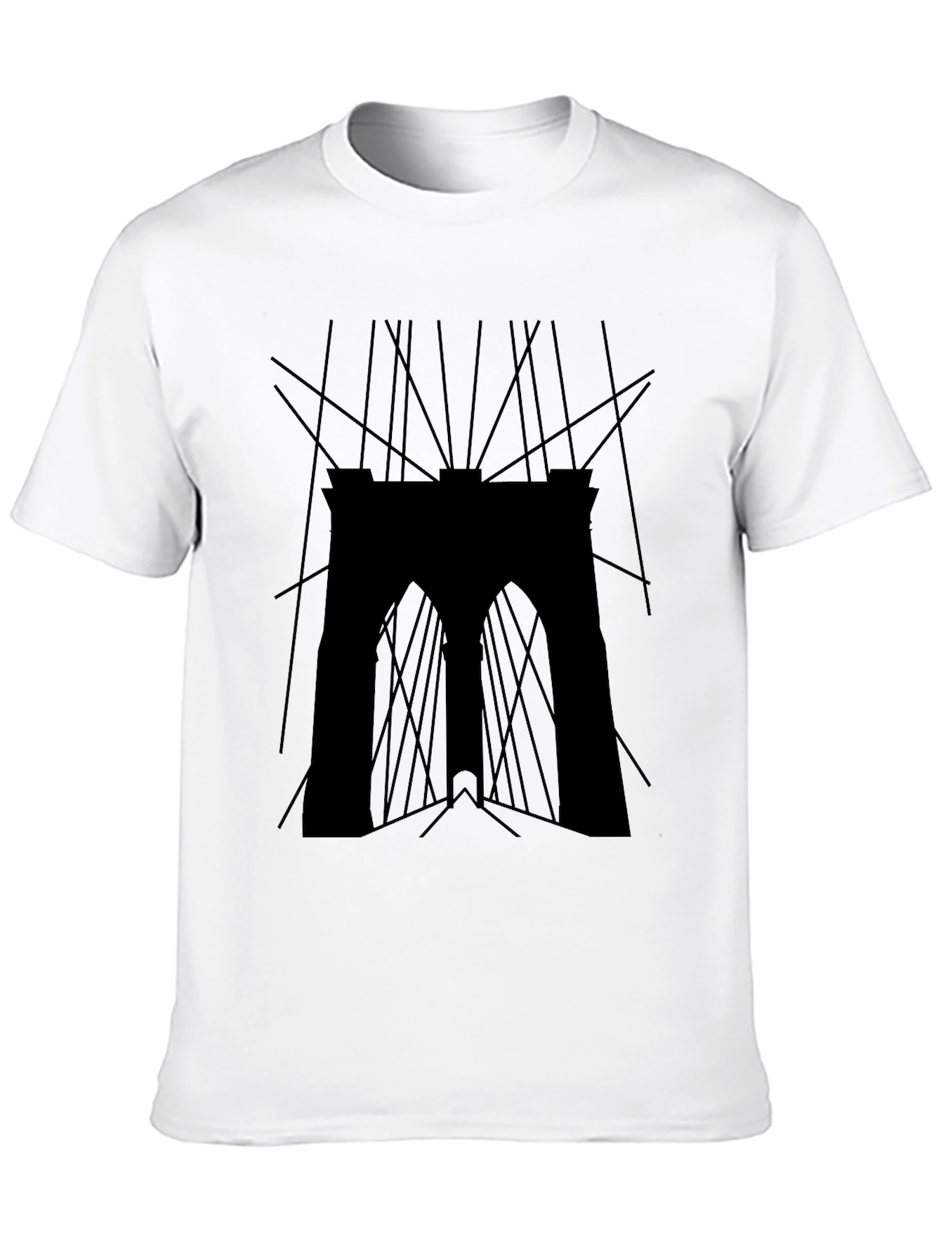 Brooklyn Bridge Silhouette Tee - Urban Style