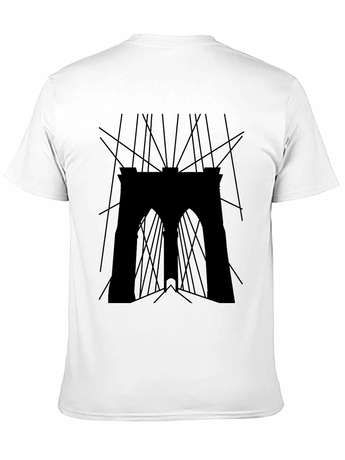 Brooklyn Bridge Silhouette Tee - Urban Style