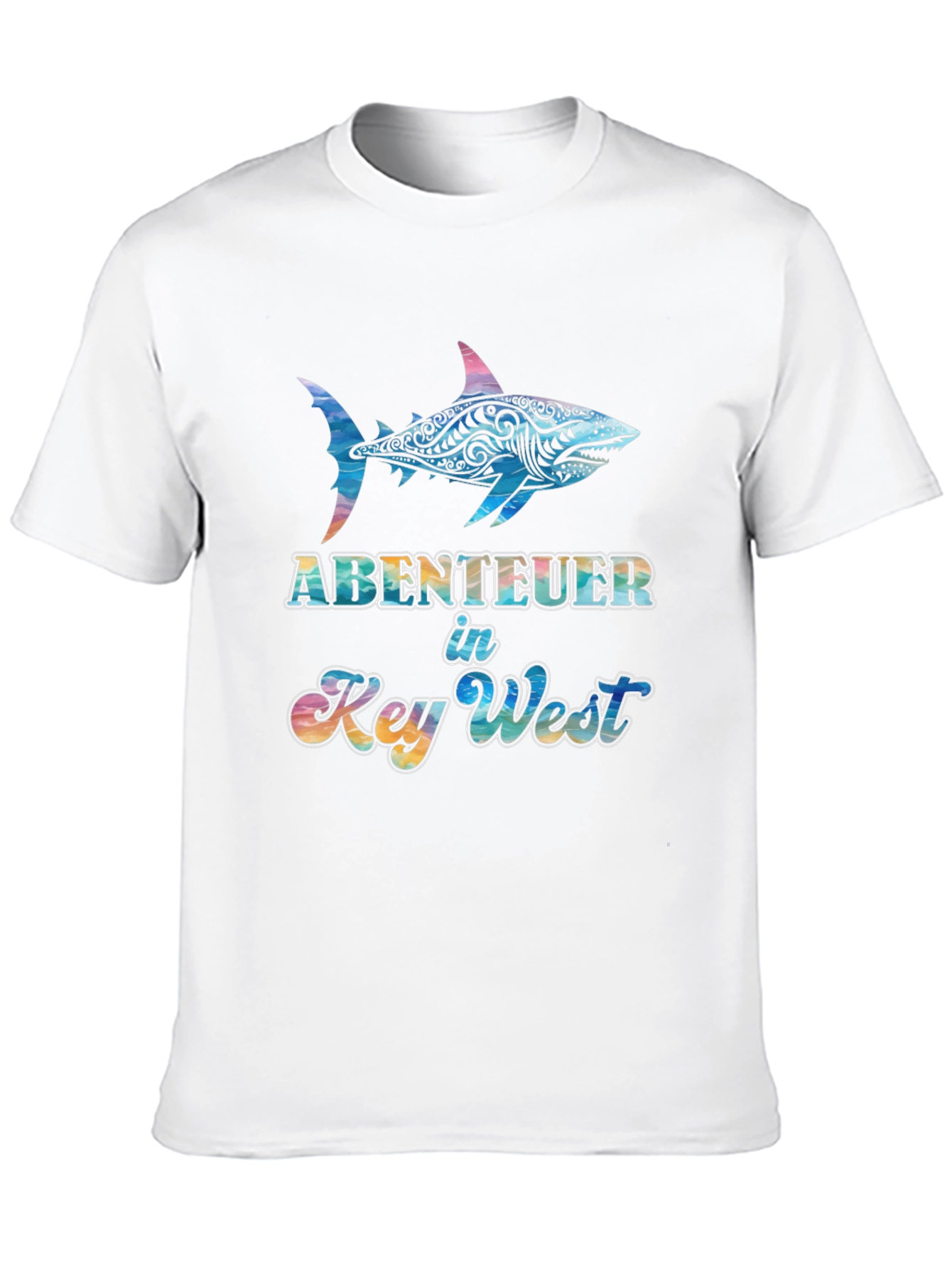 Abenteuer Key West Shark Graphic Tee - Black