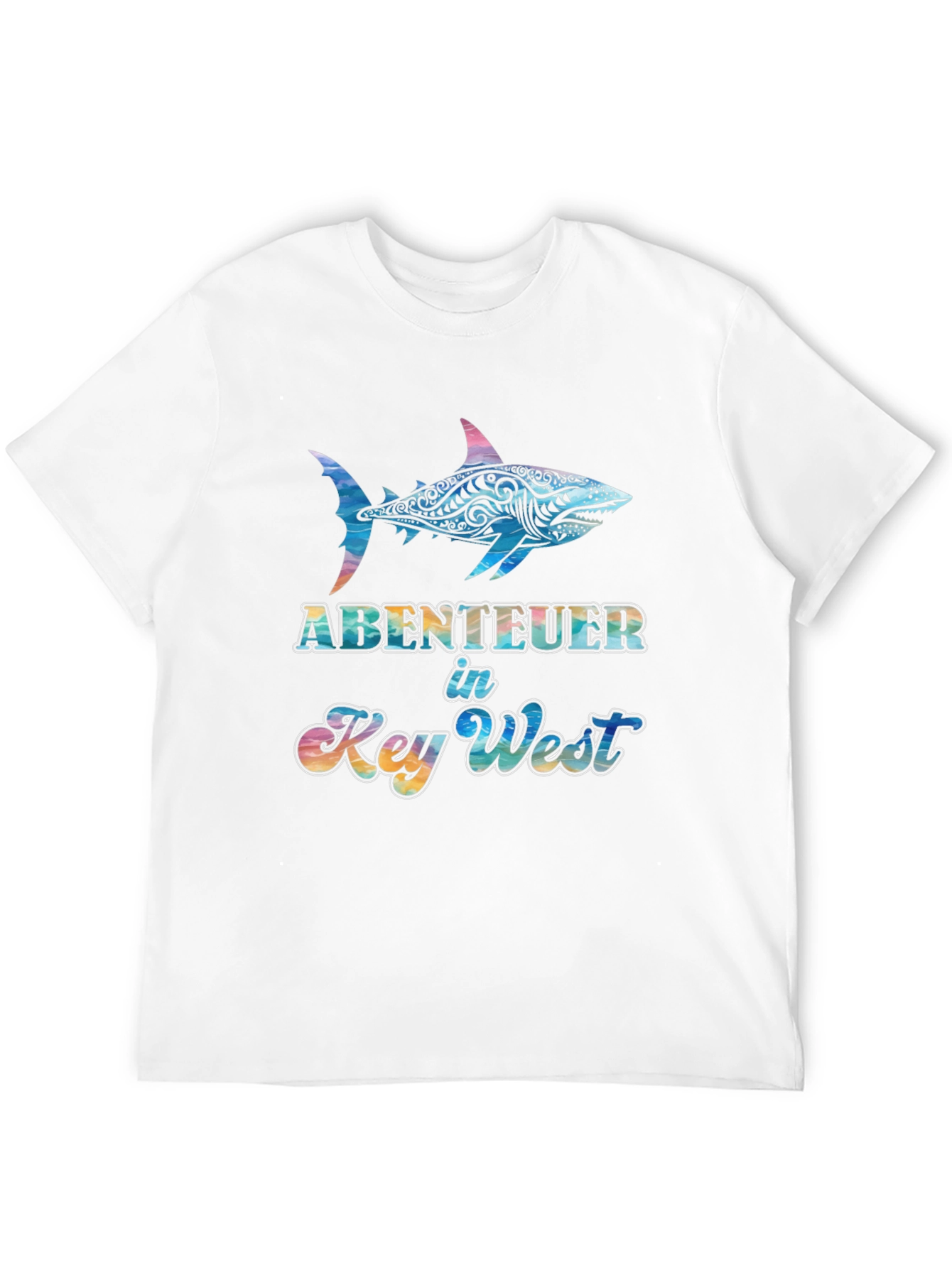 Abenteuer Key West Shark Graphic Tee - Black