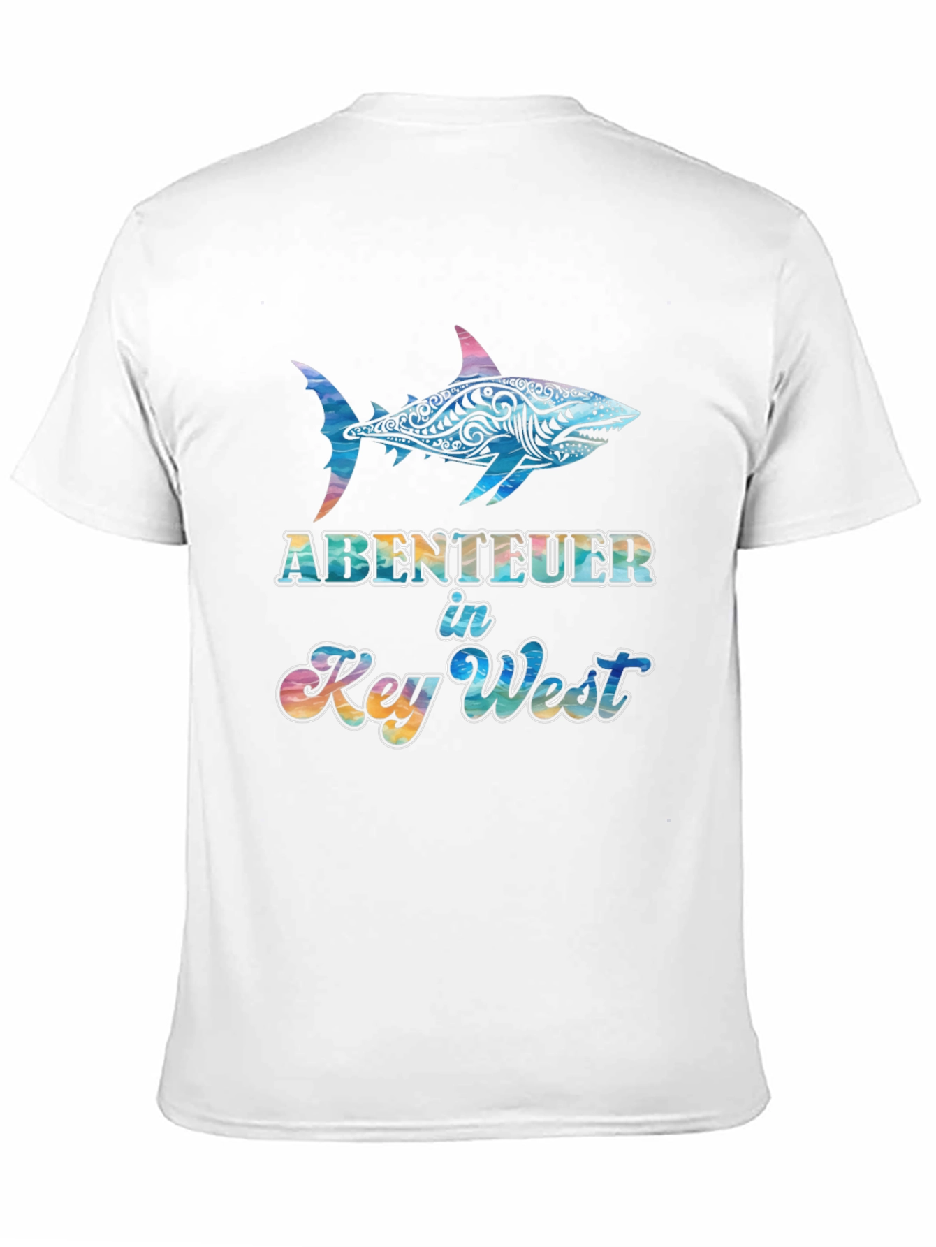 Abenteuer Key West Shark Graphic Tee - Black