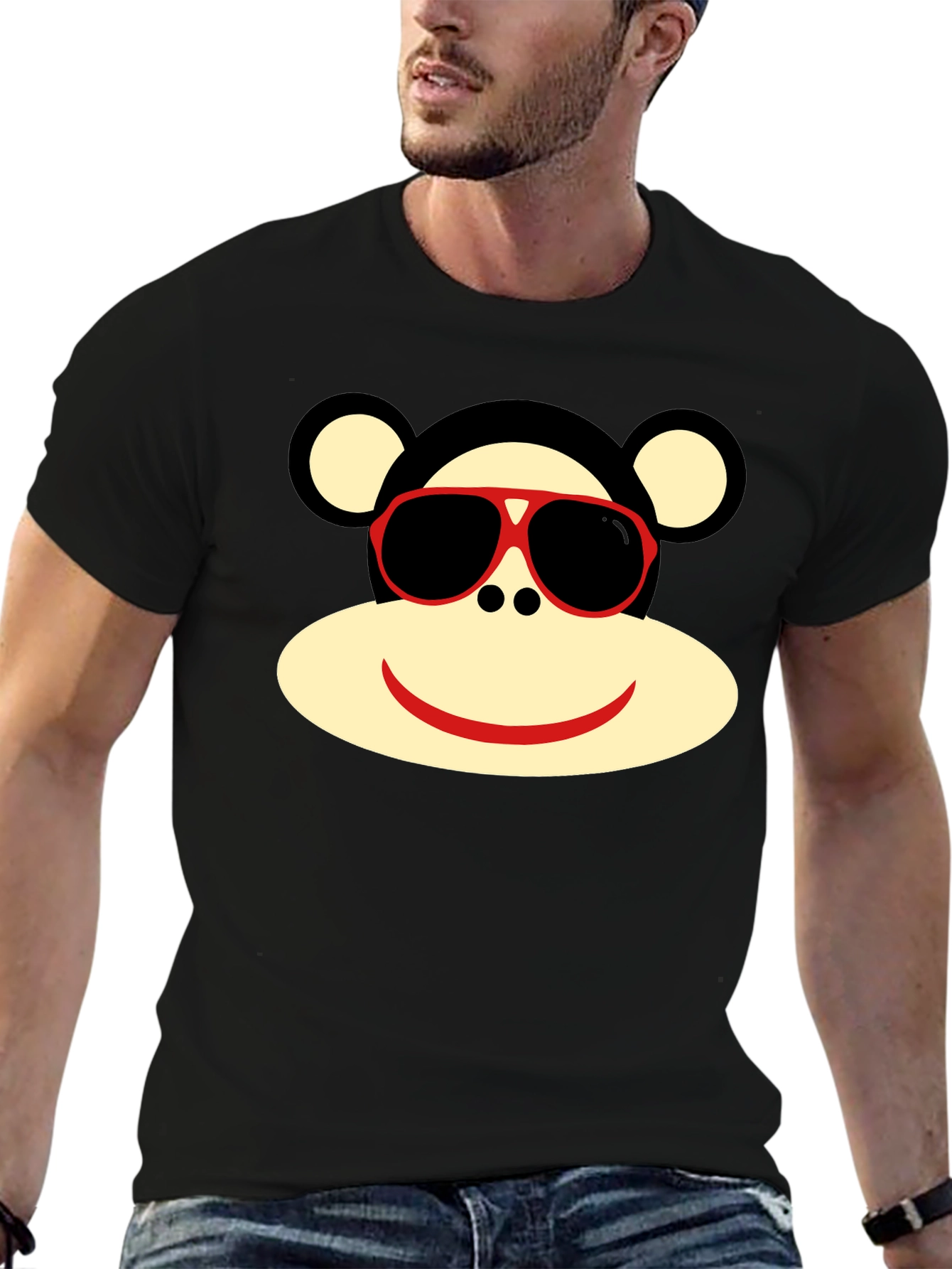 Sock Monkey T-Shirt - Fun Graphic Tee