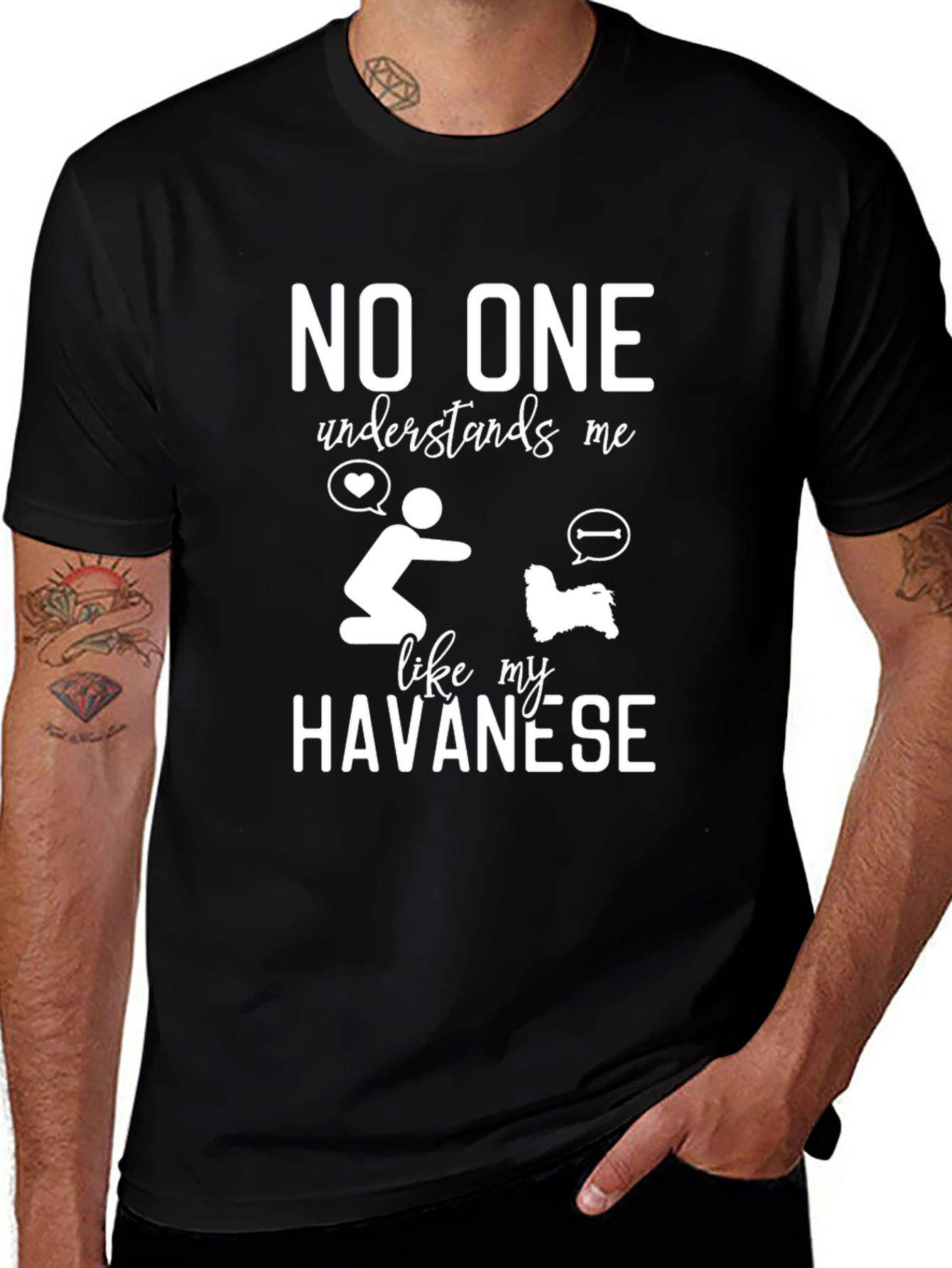 No One Understands Me Like My Havanese T-Shirt – Dog Lover Gift Tee